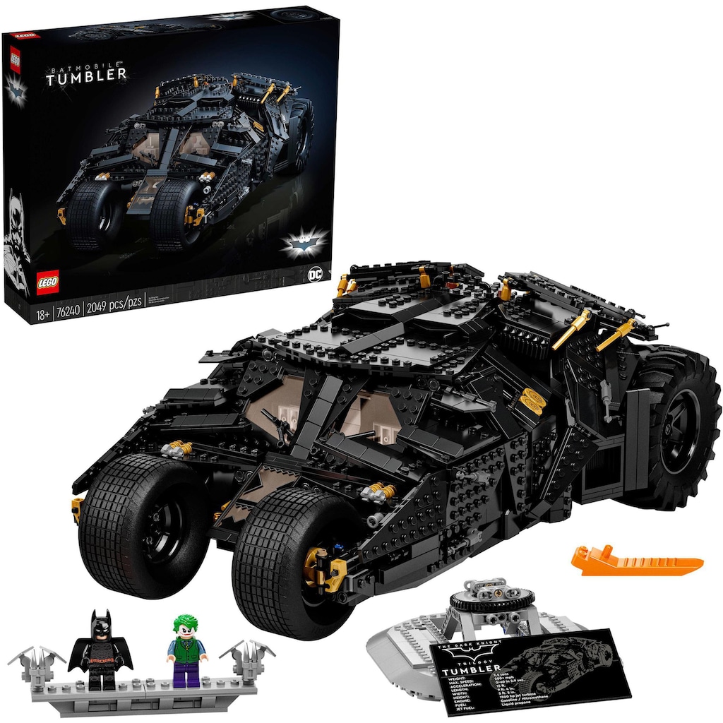 LEGO® Konstruktionsspielsteine »Batmobile™ Tumbler (76240) LEGO® Super Heroes«, (2049 St.), Made in Europe