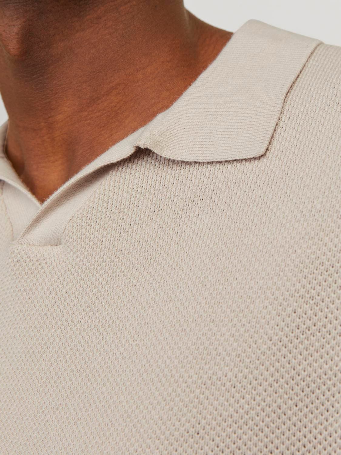 Jack & Jones Poloshirt »JORLINEN BLEND KNIT SS POLO SN«