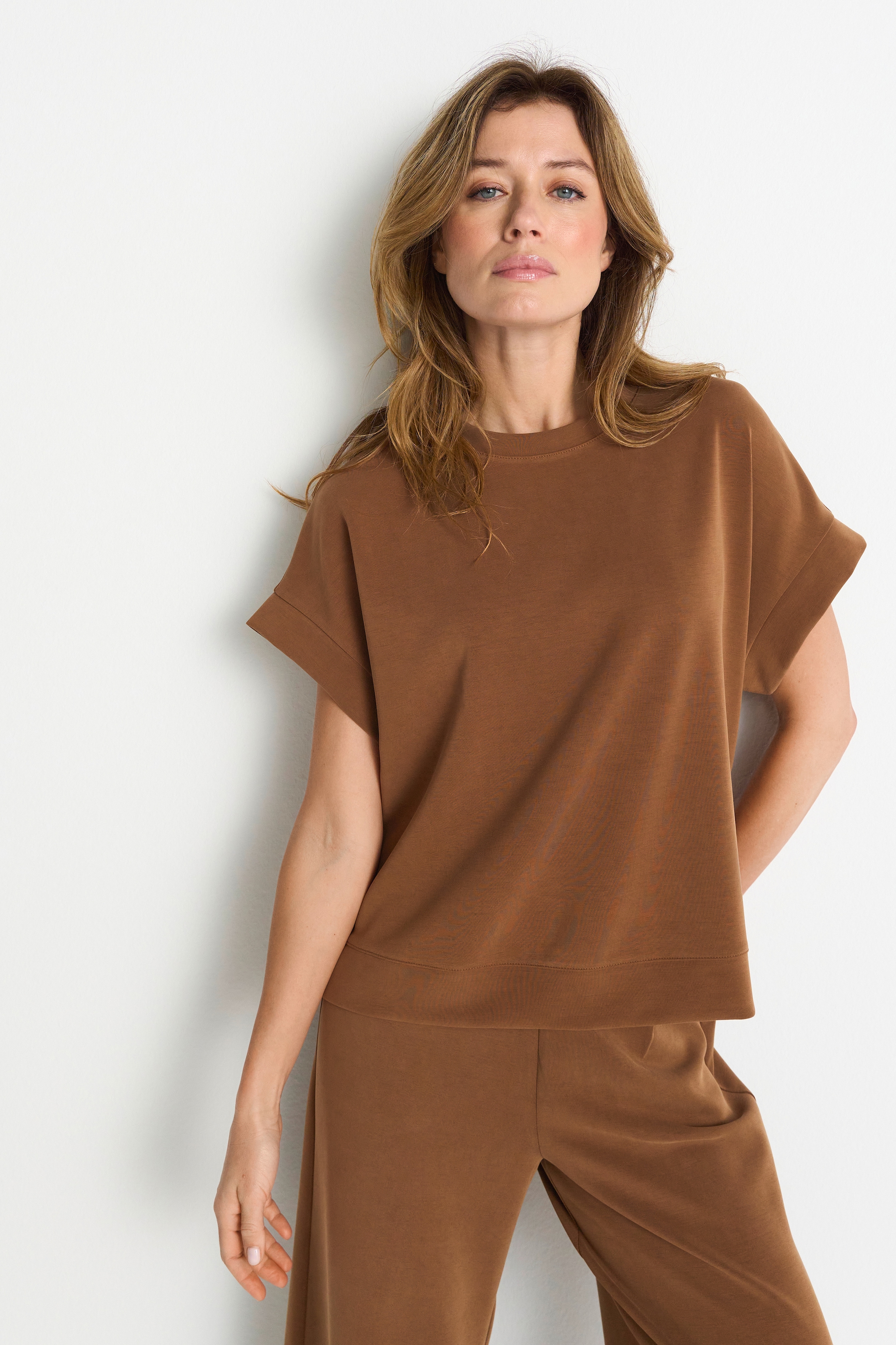 RICHROYAL T-Shirt Regular fit mit Rundhalsausschnitt
