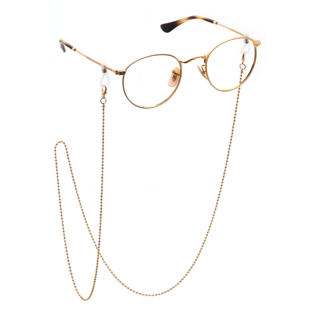 Firetti Brillenkette »in Kugelkettengliederung, vergoldet«, (1 St.)