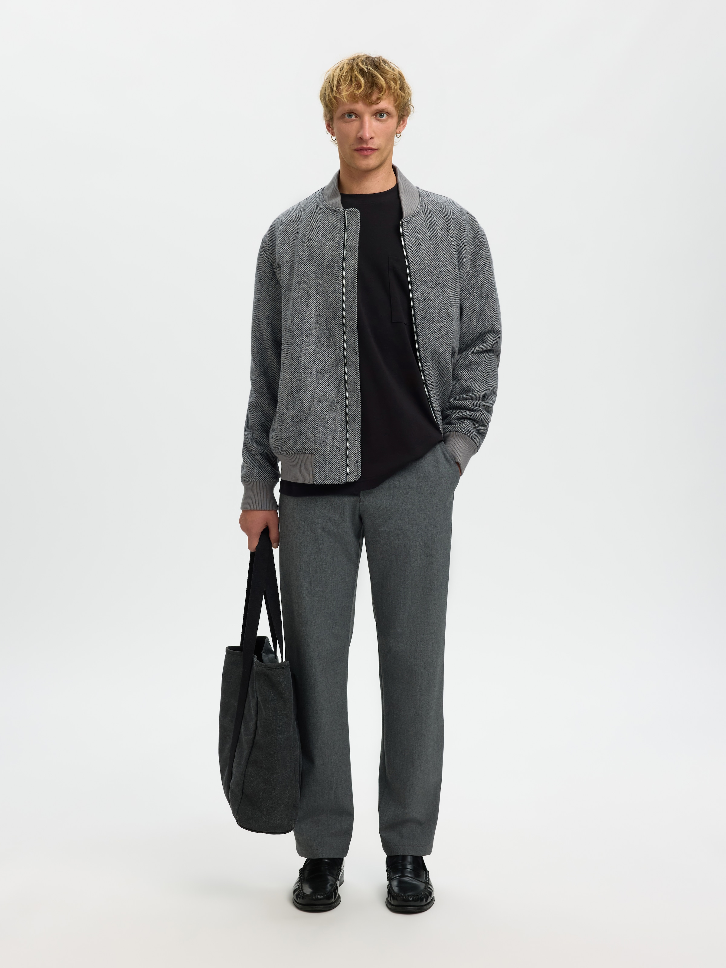 SELECTED T-Shirt »SLHLOOSEOSCAR POCKET SS TEE NOOS«