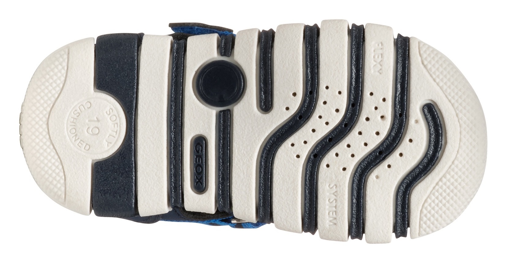 Geox Lauflernschuh »B SANDAL IUPIDOO BOY«, Trekking Sandale, Outdoorschuh, Babyschuh mit Klettverschluss