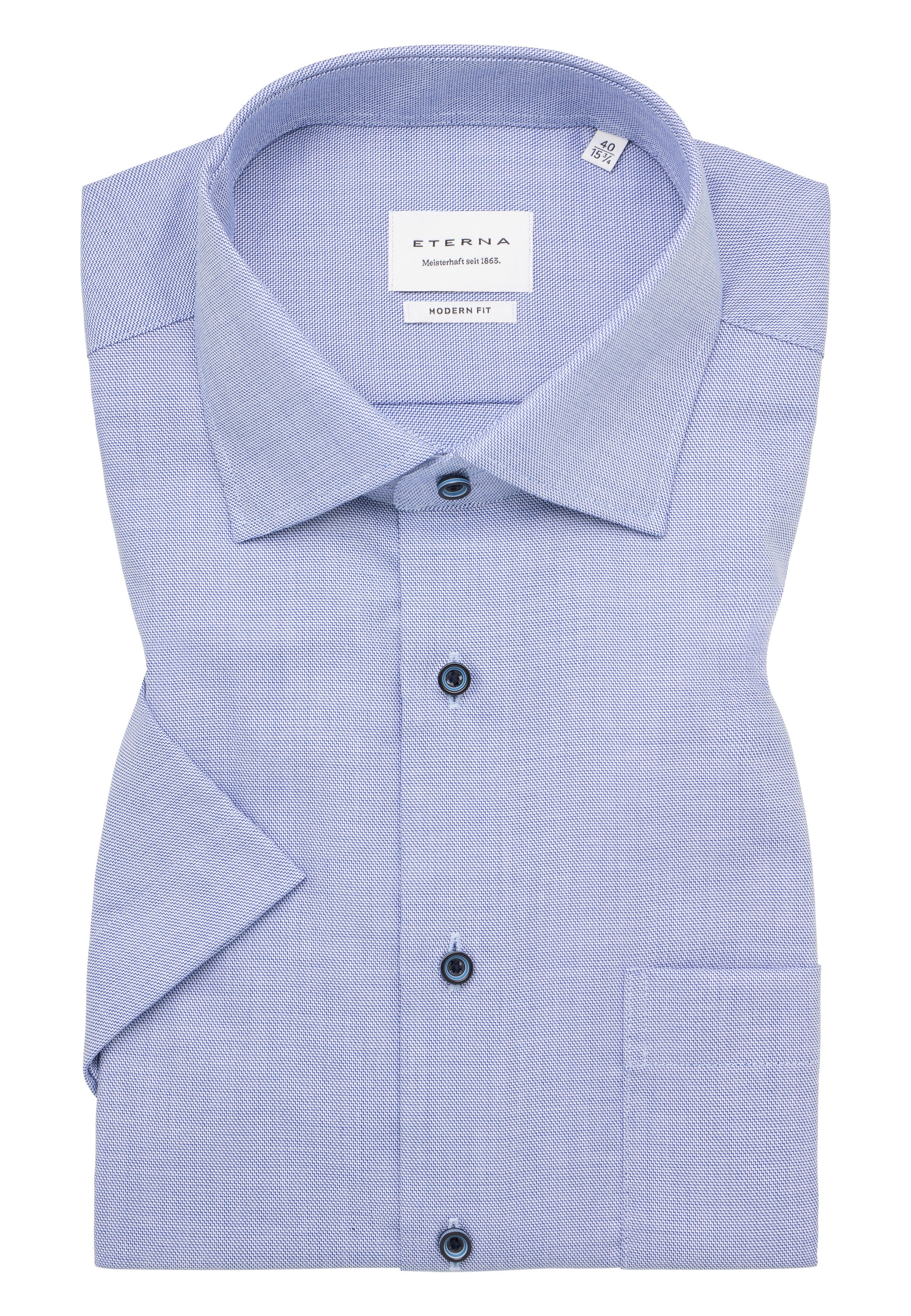 Eterna Kurzarmhemd »MODERN FIT«, NON IRON (bügelfrei)