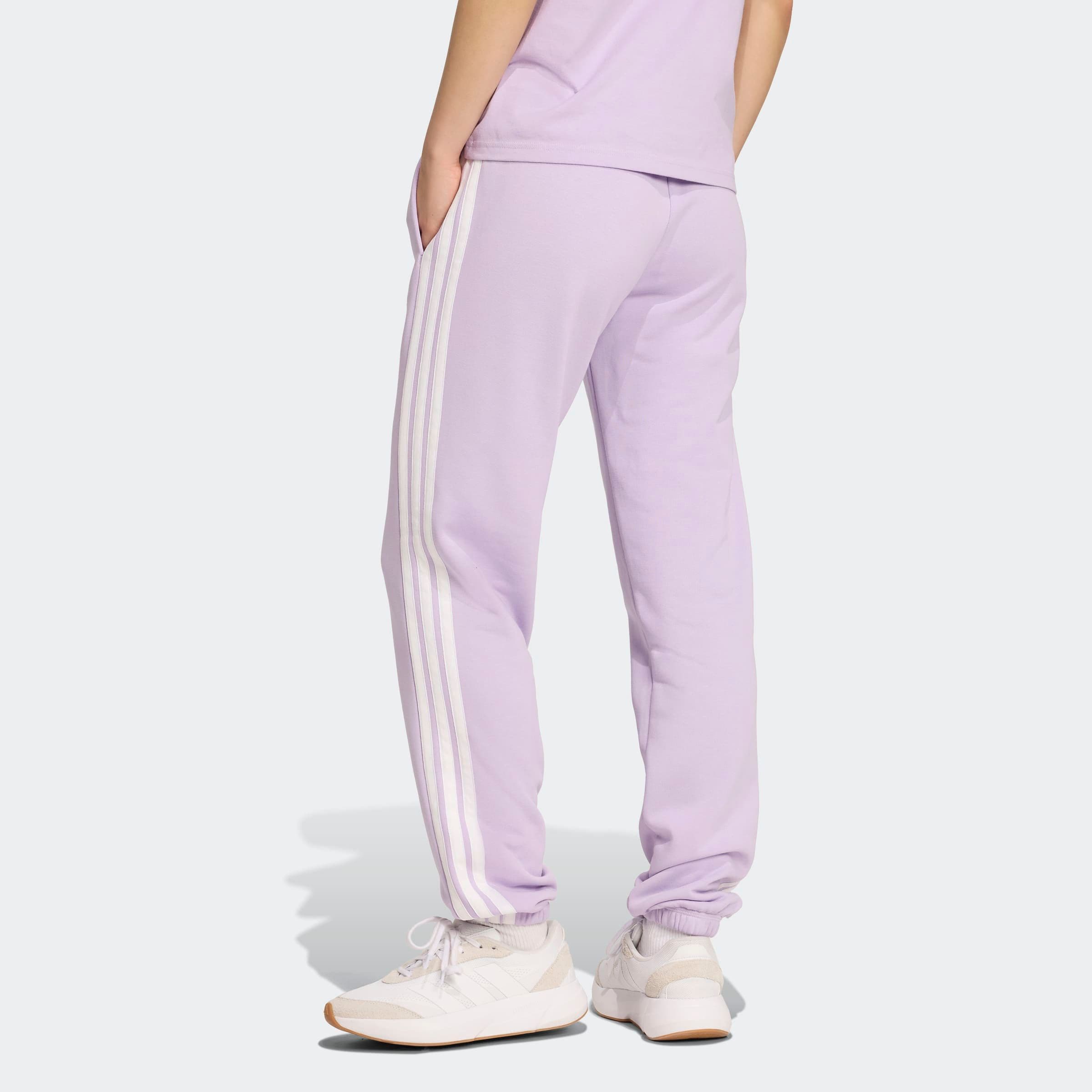 adidas Sportswear Sporthose »W 3S FT CF PT«, (1 tlg.), Reguläre Passform, mittelhoher Bund, weiches French Terry Material