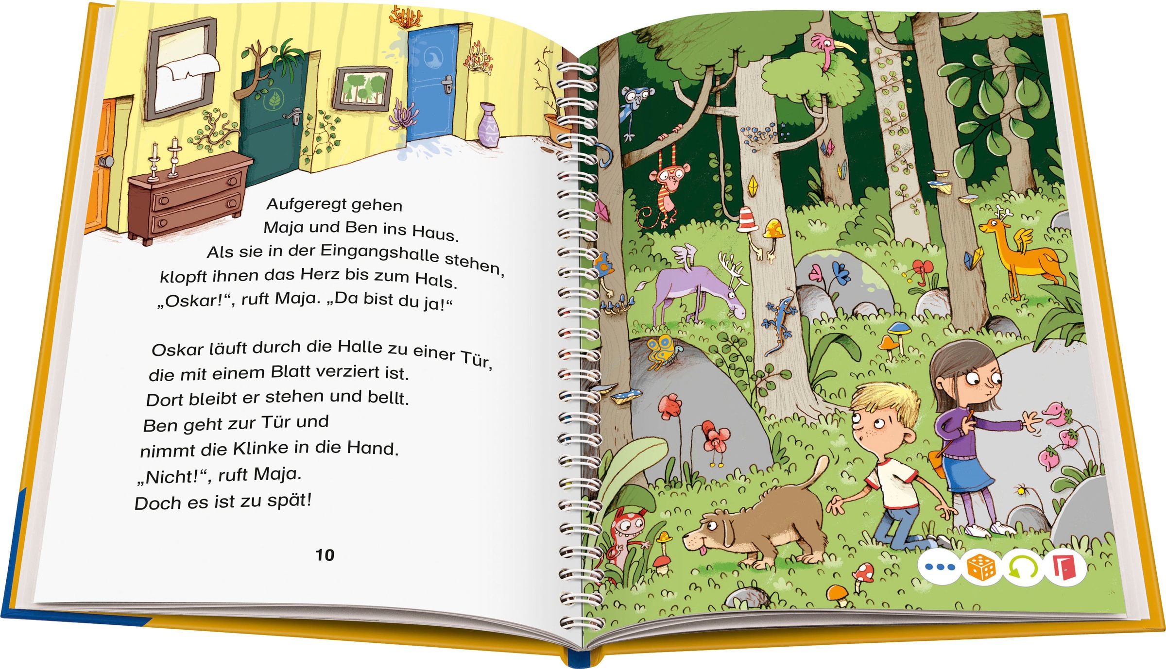 Ravensburger Buch »tiptoi® Lese-Lausch-Abenteuer Zauberwald«, Made in Europe