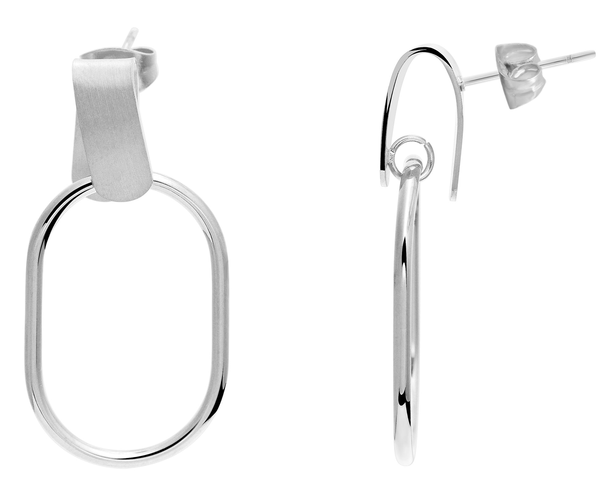Adelia´s Paar Ohrstecker »Damen Ohrringe ¿ Ohrstecker aus Edelstahl«