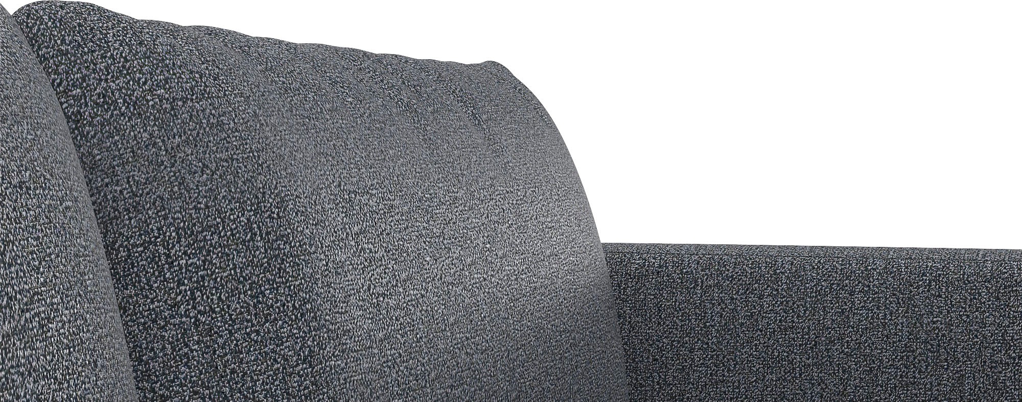 FLEXLUX Ecksofa »Bolzano, elegant und bequem, L-Form«, Sitzaufbau mit Kaltschaum & Stahl-Wellen, loose Sitz -& Rückenkissen