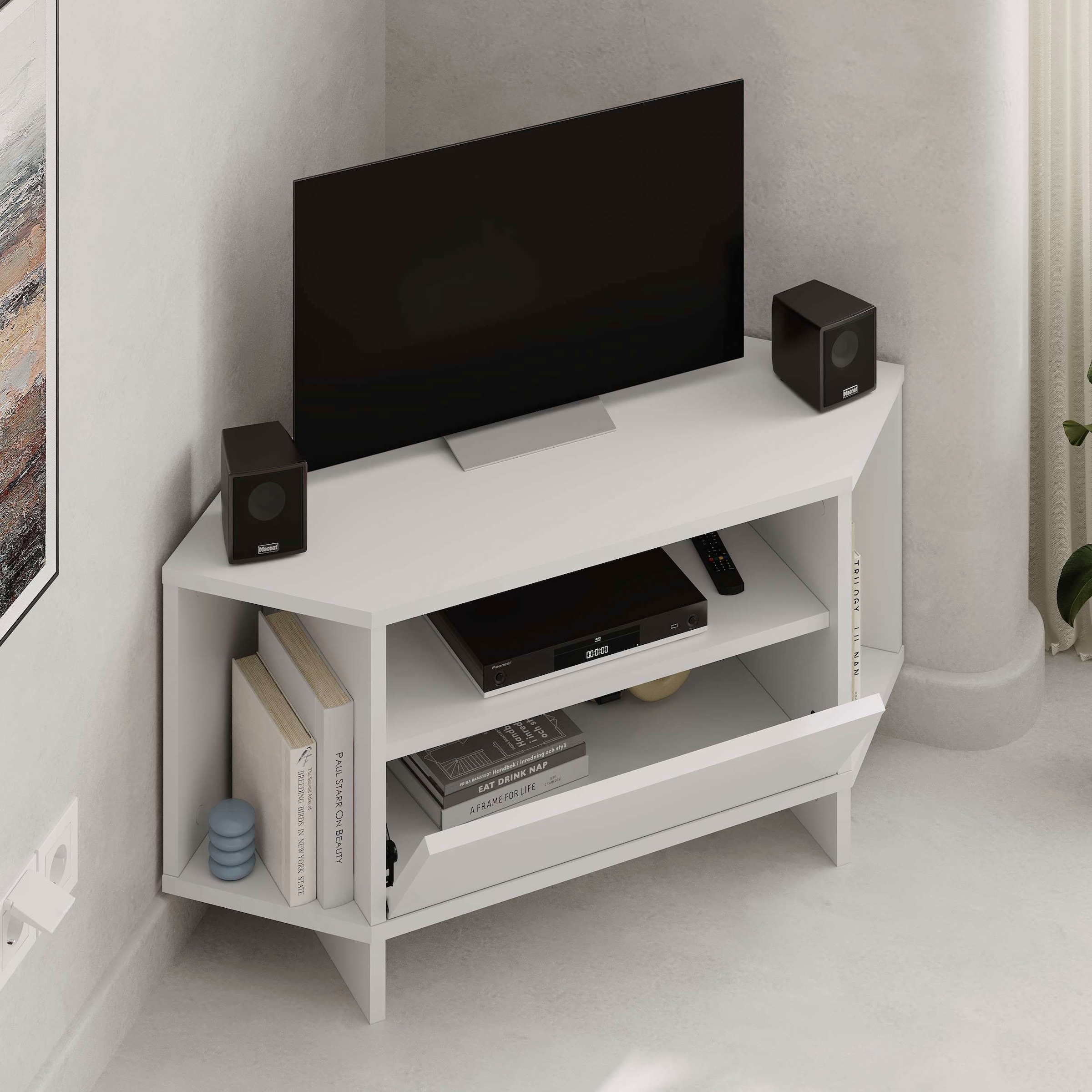 Decortie TV-Schrank »Viva TV Schrank«, (Packung), Einfache Montage,Platzsparend