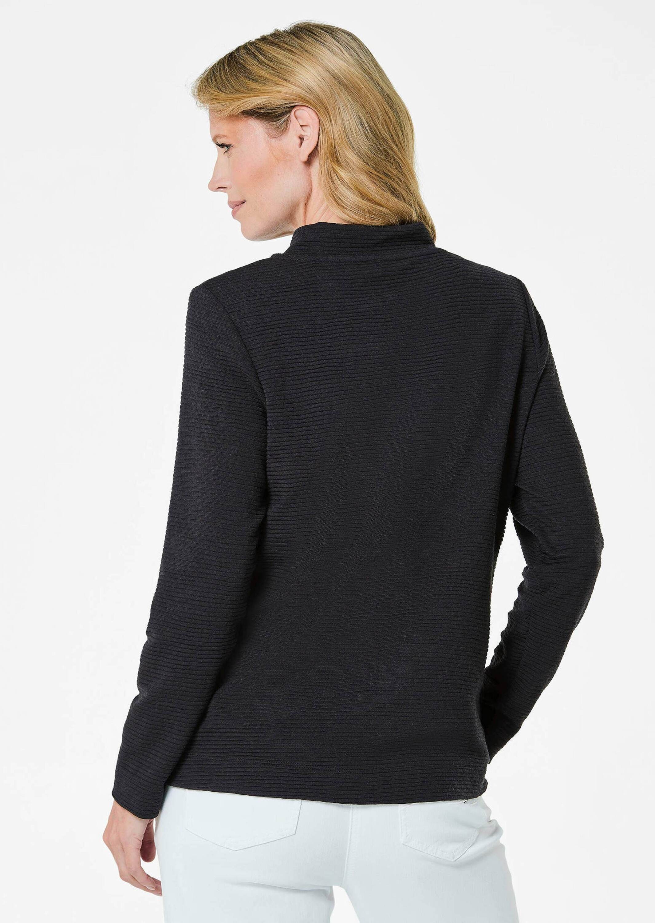 GOLDNER Kurzarmshirt »Sweatshirt Sweatshirt«