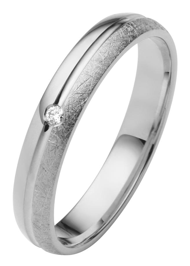 Firetti Trauring »Schmuck Geschenk Gold 750 Hochzeit Ehering "LIEBE"« Made in Germany, wahlweise mit oder ohne Brillant