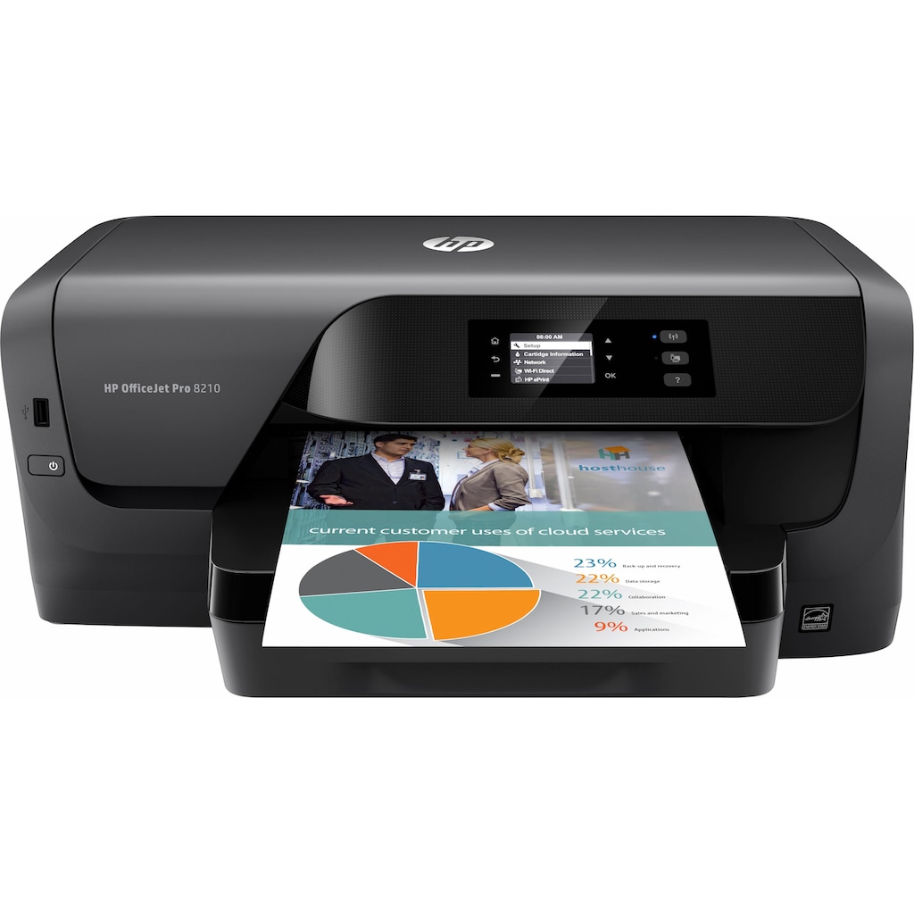 HP Tintenstrahldrucker »OfficeJet Pro 8210«