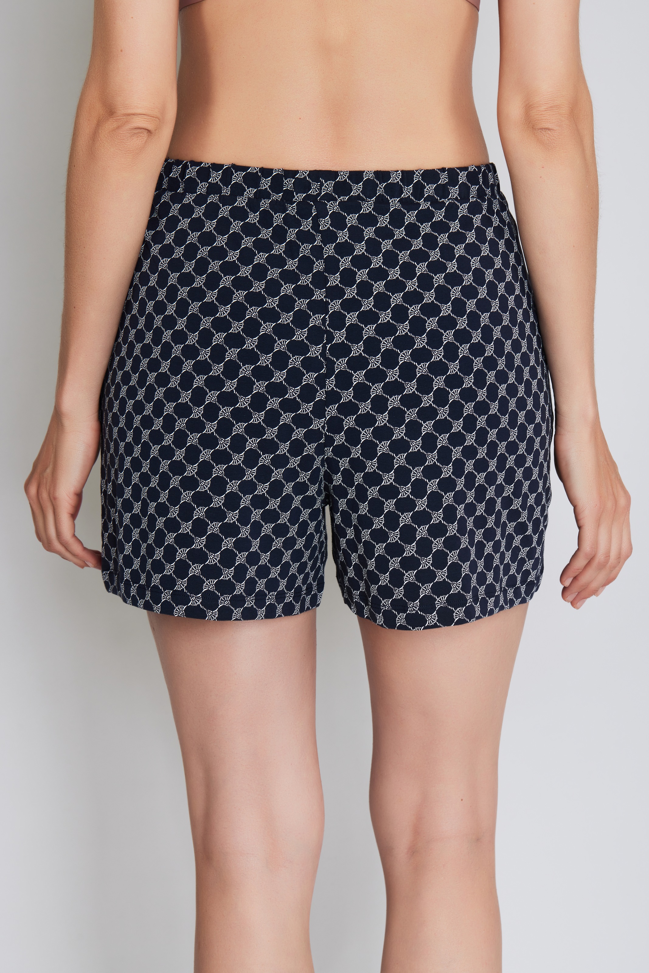 JOOP! Schlafshorts »Cosy«  mit Cornflower-Allovermuster, elastischer Bund