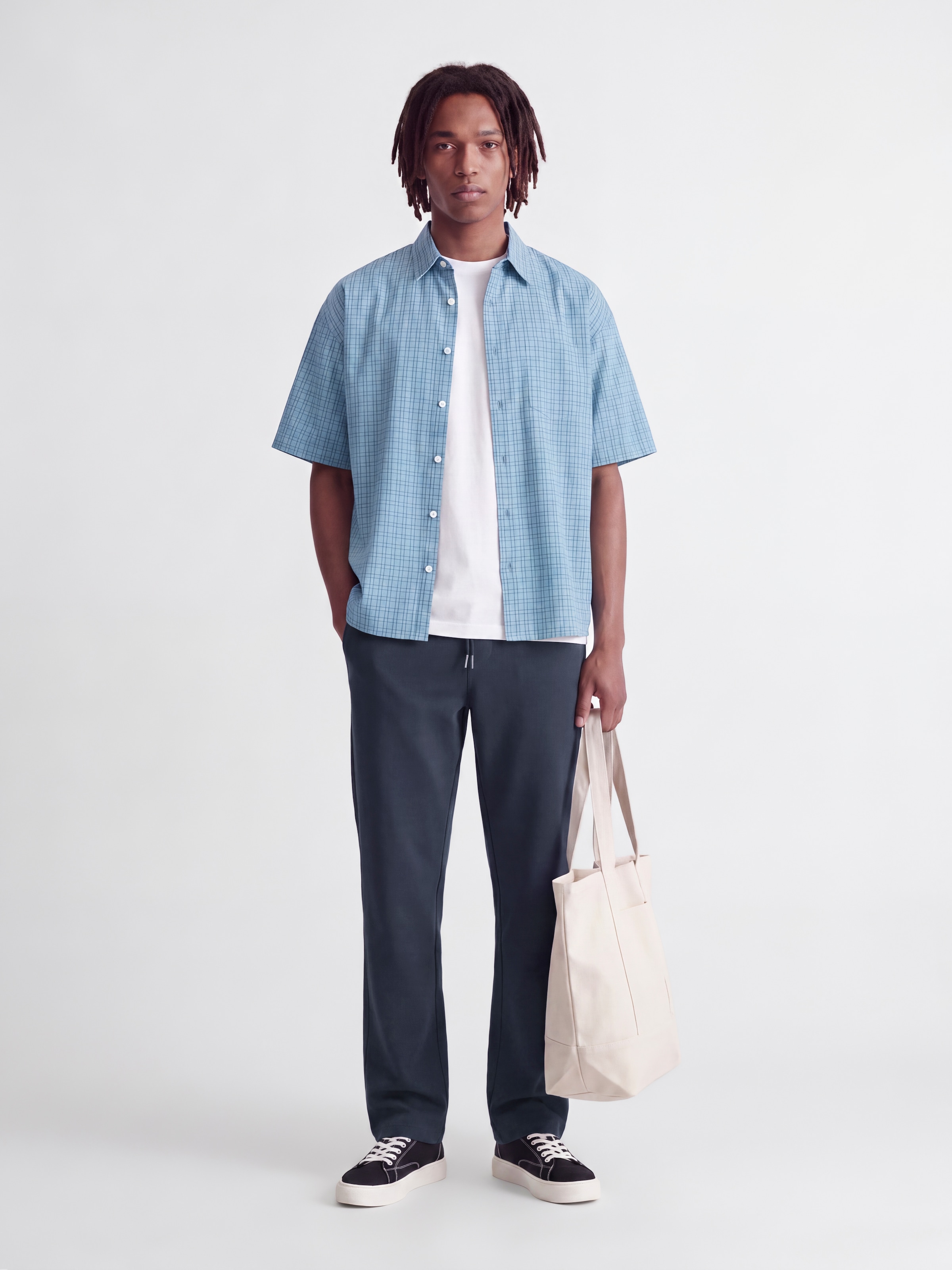 Jack & Jones Schlupfhose »JPSTKANE WILLIAM JOGGER NOOS«  Materialmix, locker geschnitten