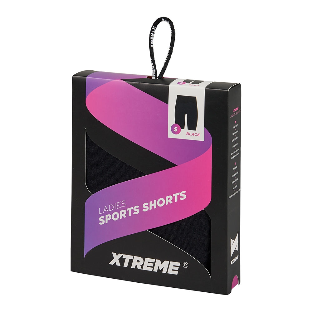 XTREME sockswear Sporthose, Radlershorts mit nahtlosem Design