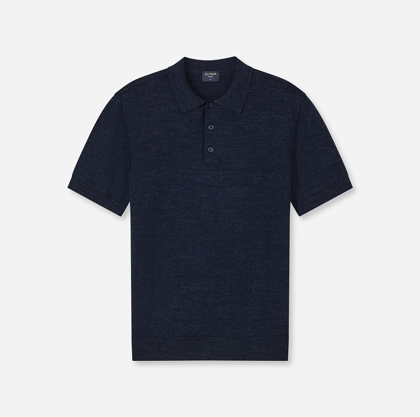 OLYMP Poloshirt »Strick Casual« mit Knopfleiste, regular fit