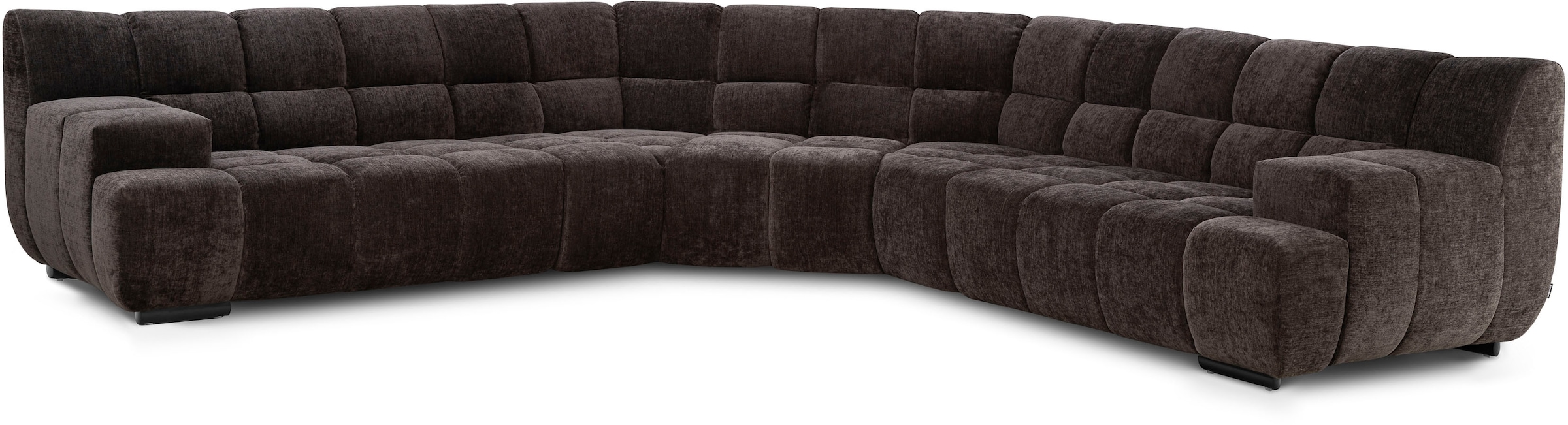 designwerk Ecksofa »Cielo, Design und aufwendige Detailverarbeitung«, mit Sitztiefenverstellung für hohen Sitzkomfort