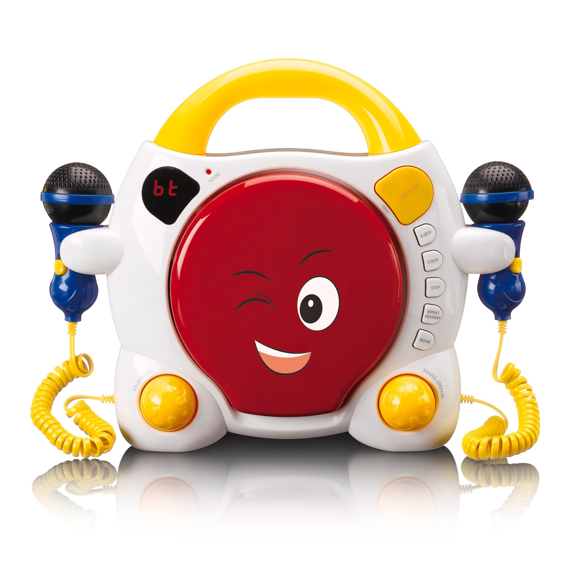 Tragbarer mit jetzt Karaoke bei »KCD-011KIDS CD-Player Bluetooth Bluetooth«, CD-Player Kinder Lenco OTTO
