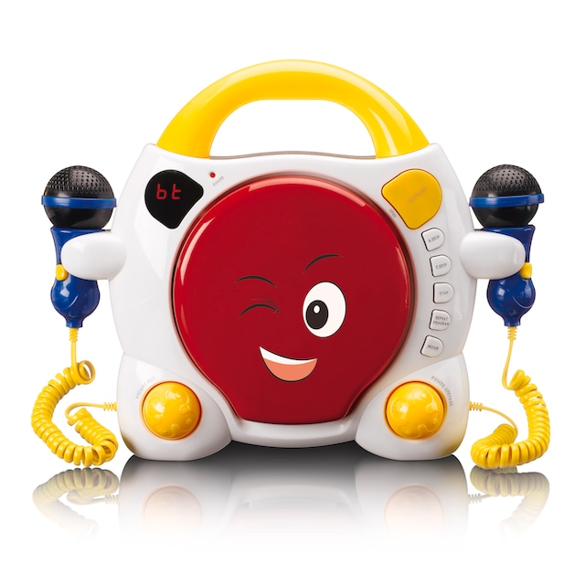 Lenco CD-Player »KCD-011KIDS Tragbarer Kinder Karaoke CD-Player mit  Bluetooth«, Bluetooth jetzt bei OTTO