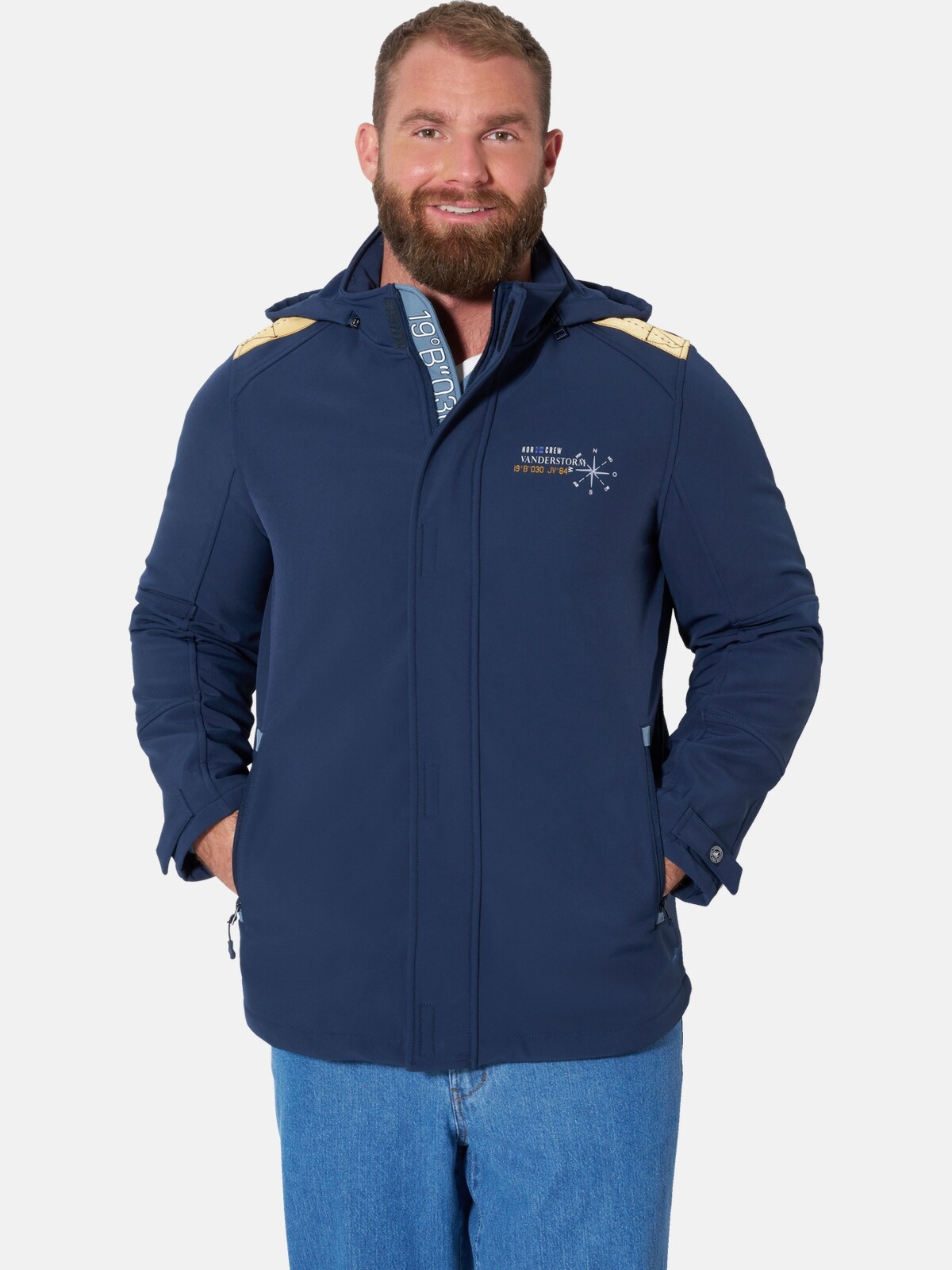 Jan Vanderstorm Softshelljacke »Softshelljacke PEKKOR«