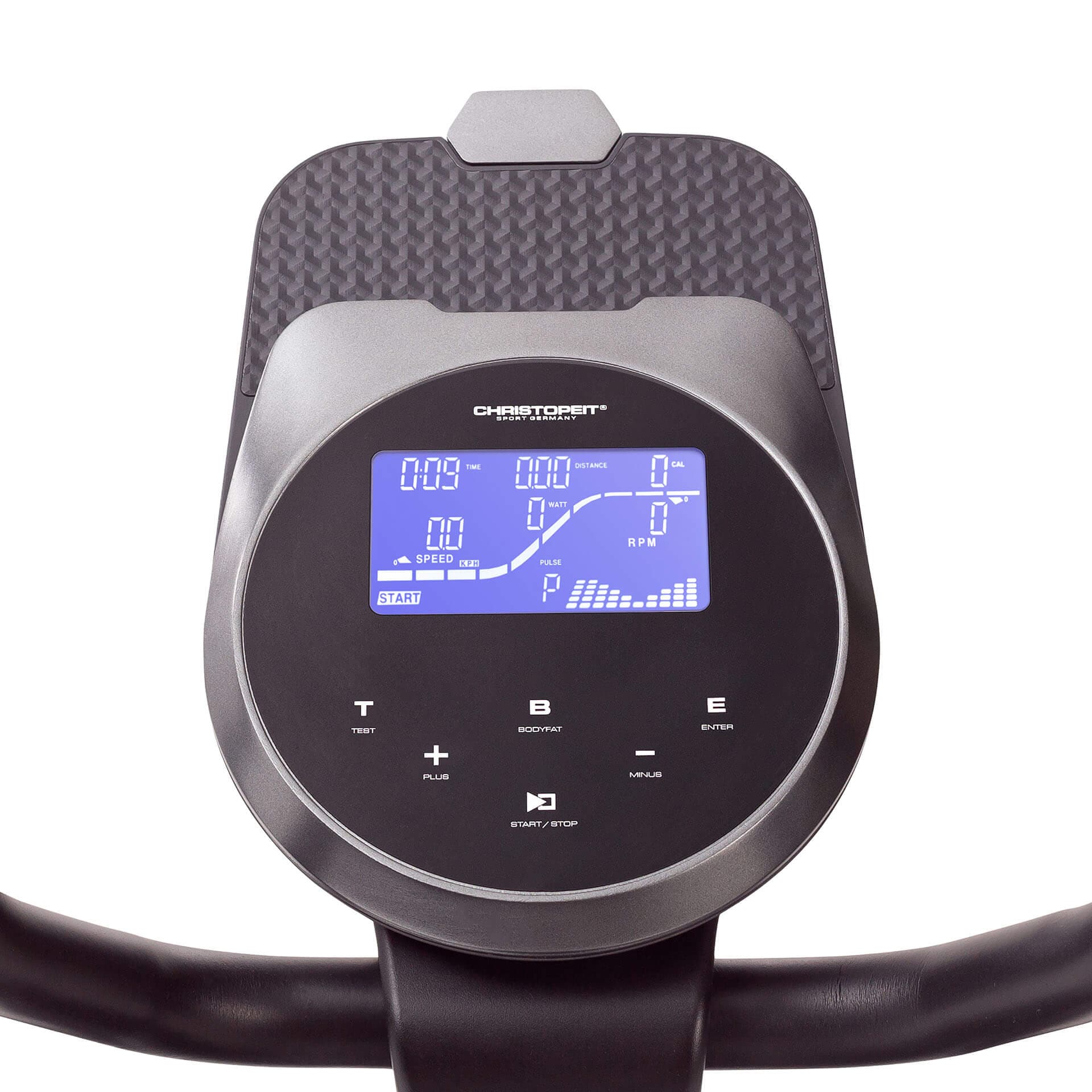 Christopeit Sport® Crosstrainer-Ergometer »EL 8000« 150 kg max. Benutzergewicht, 32 Widerstandsstufen