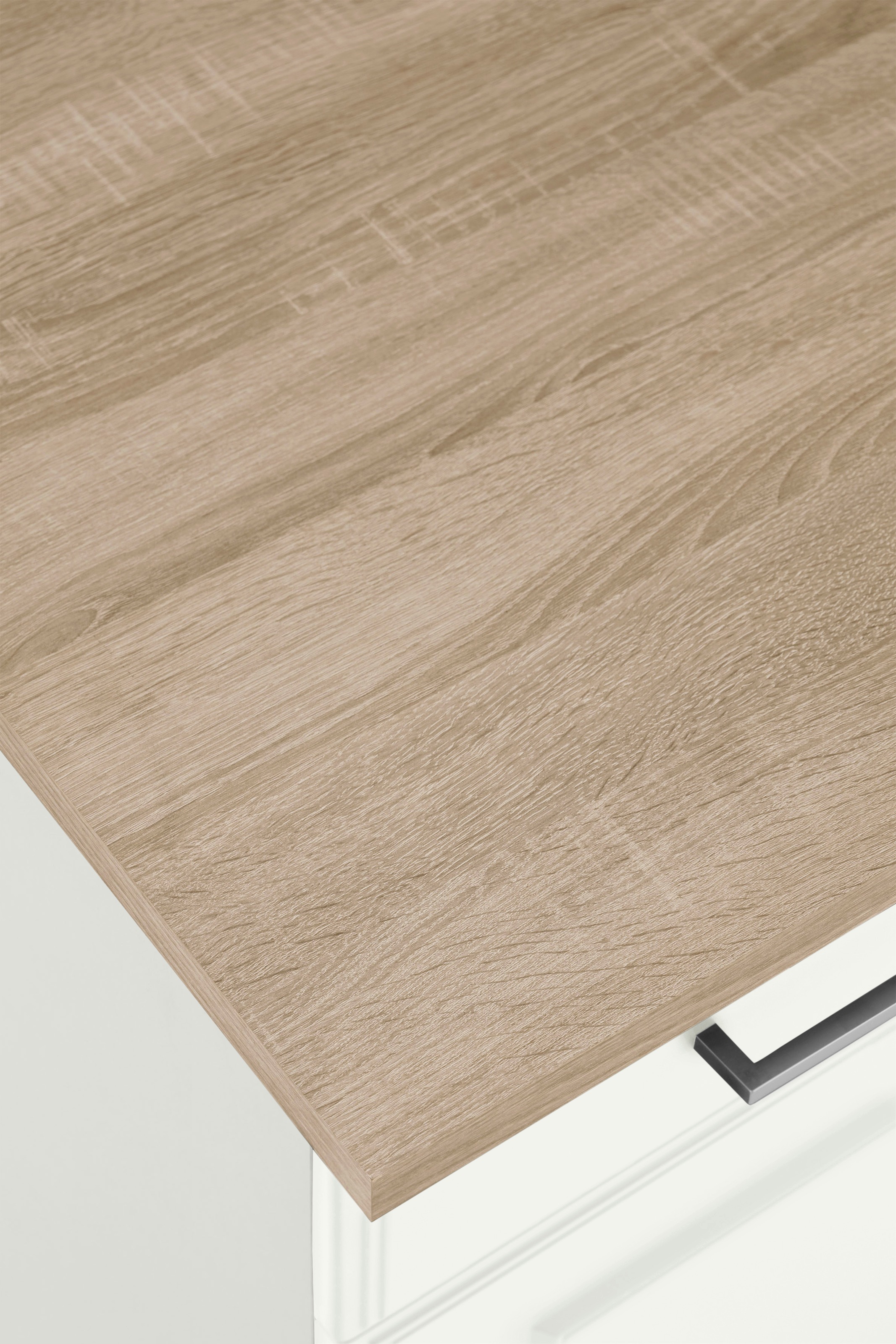 KOCHSTATION »KS-Stockholm« Stellbreite 320/170 cm, mit hochwertigen MDF Fronten im Landhaus-Stil