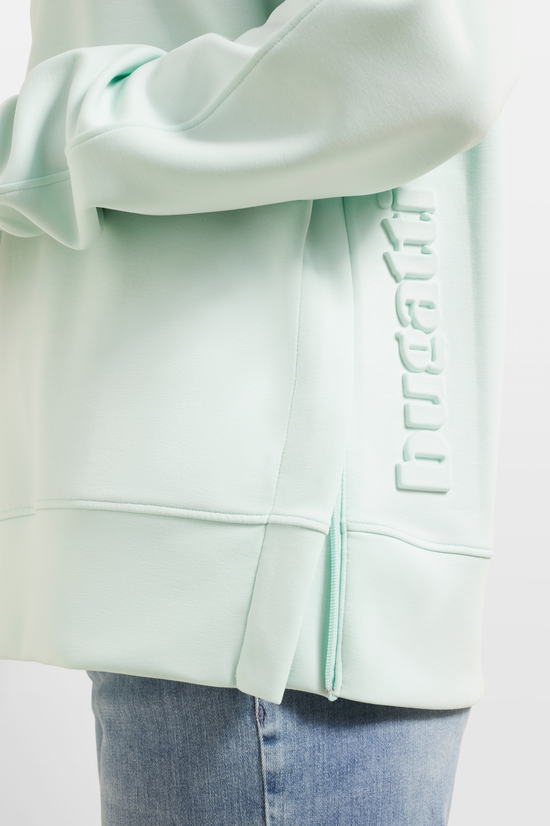 bugatti Sweatshirt , aus elastischer Modalware
