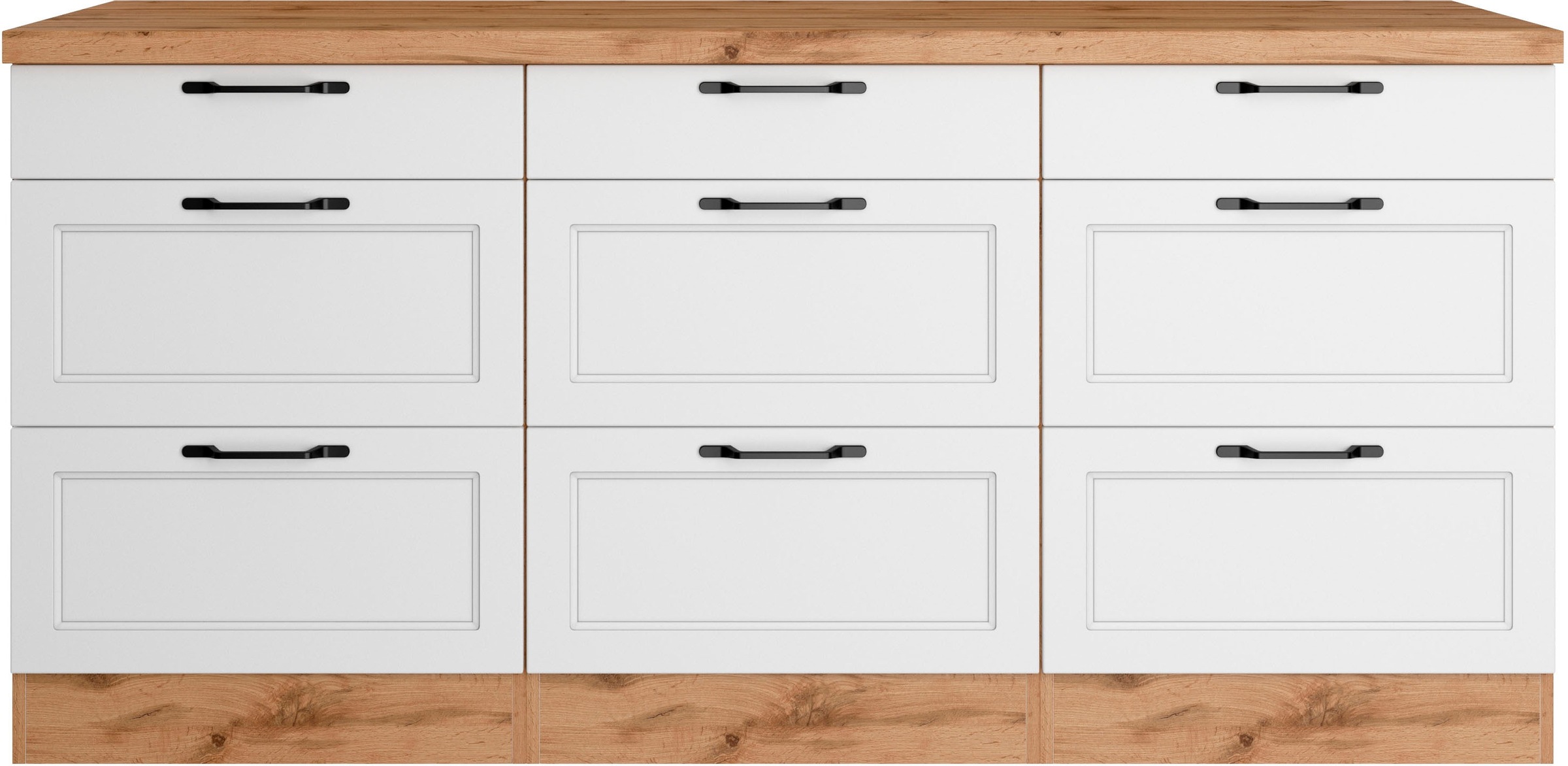 KOCHSTATION Unterschrank »KS-Lana« Breite 180 cm