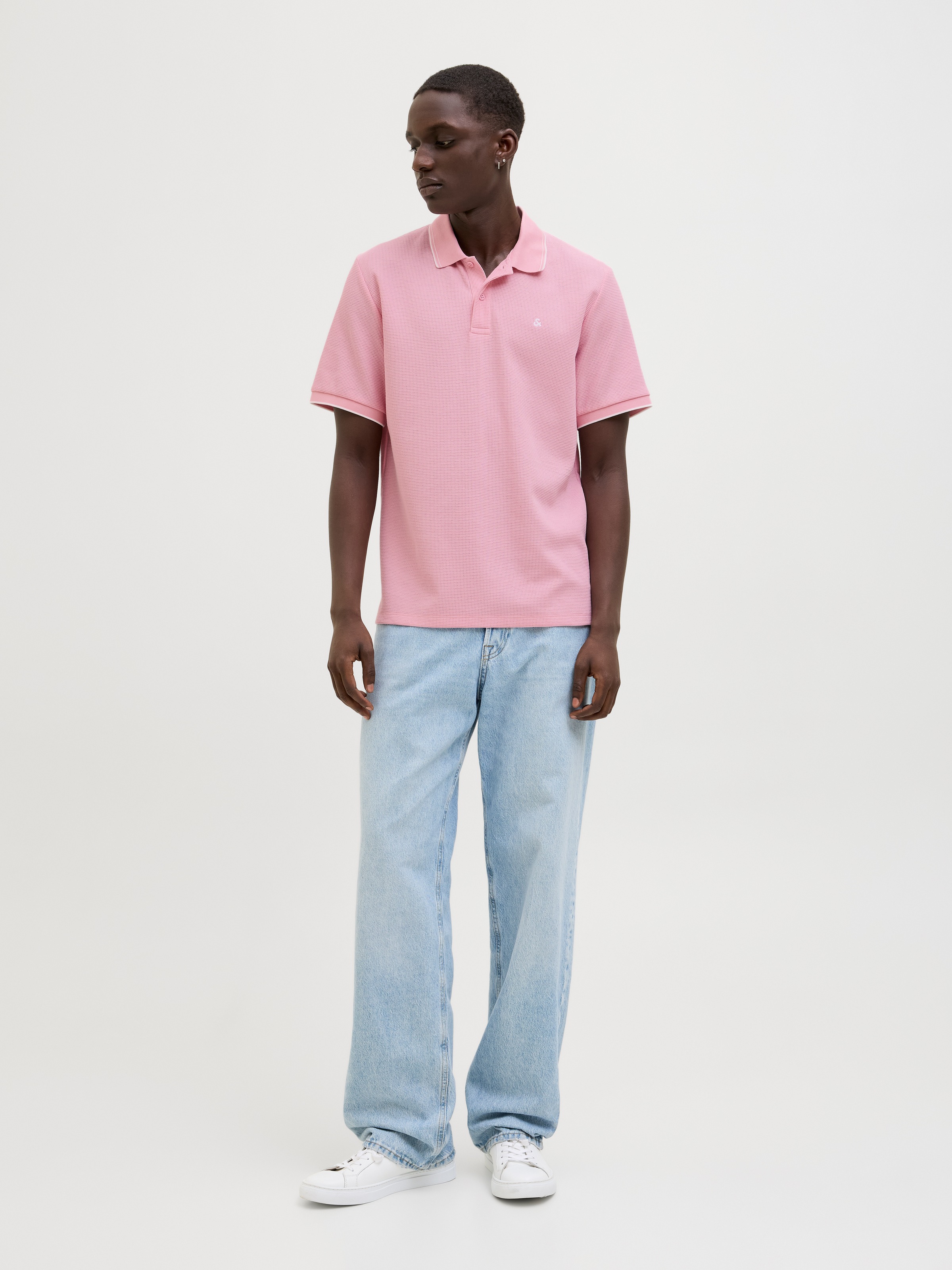 Jack & Jones Poloshirt »JJEAUSTIN POLO SS NOOS«, mit Logo Stickerei