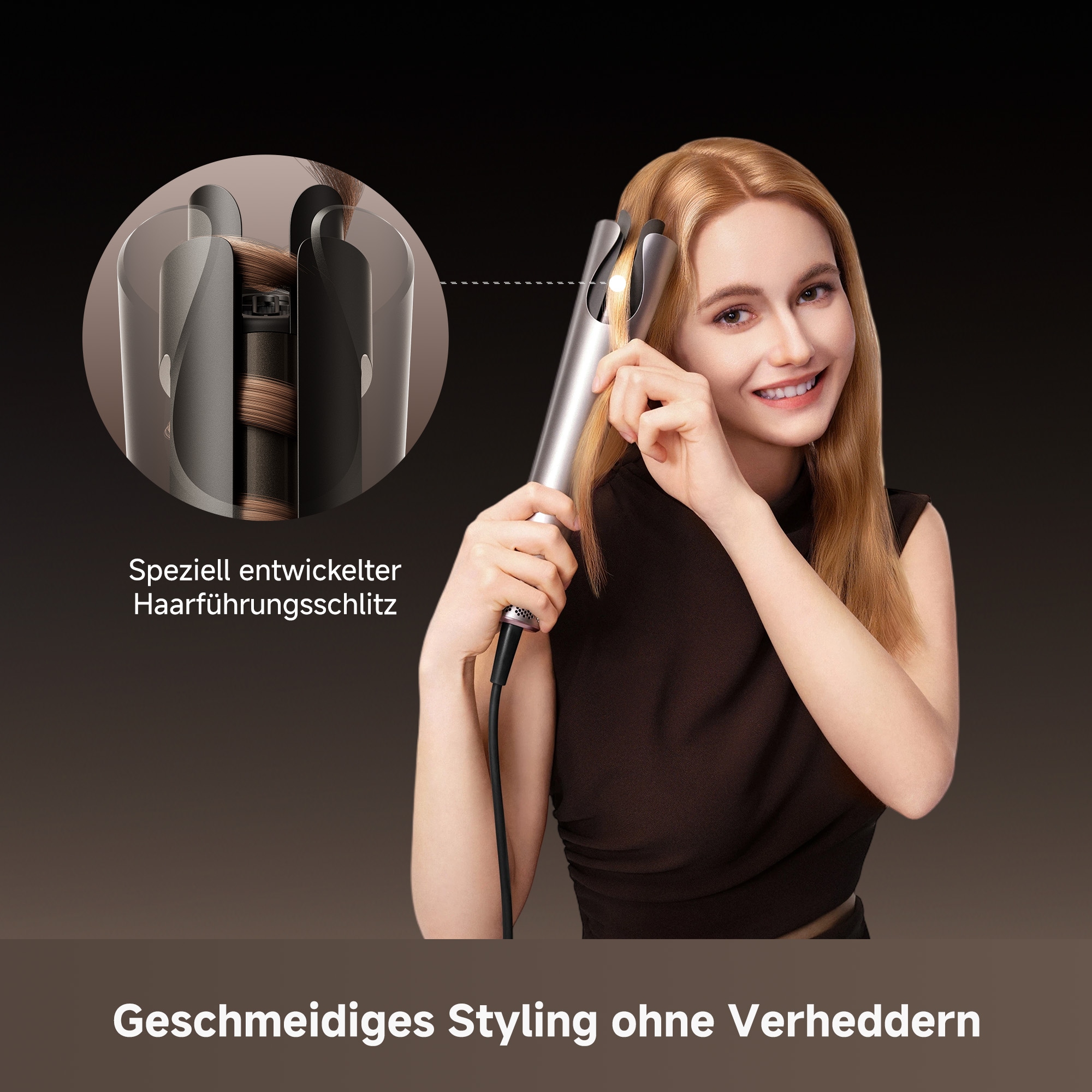Dreame Lockenstyler »Air-Auto« Automatische Locken mit Ionenpflege und Kaltluft-Fixierung