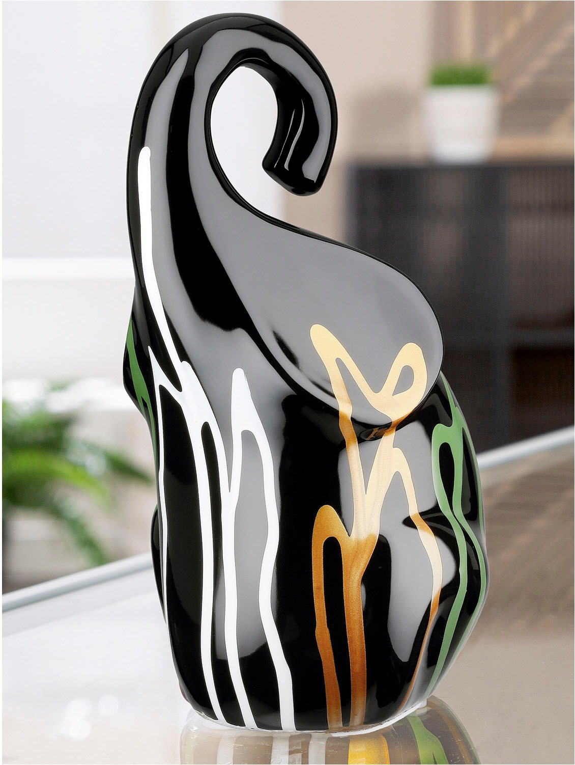 GILDE Tierfigur »Figur Elefant Scuro schwarz H. 26 cm«