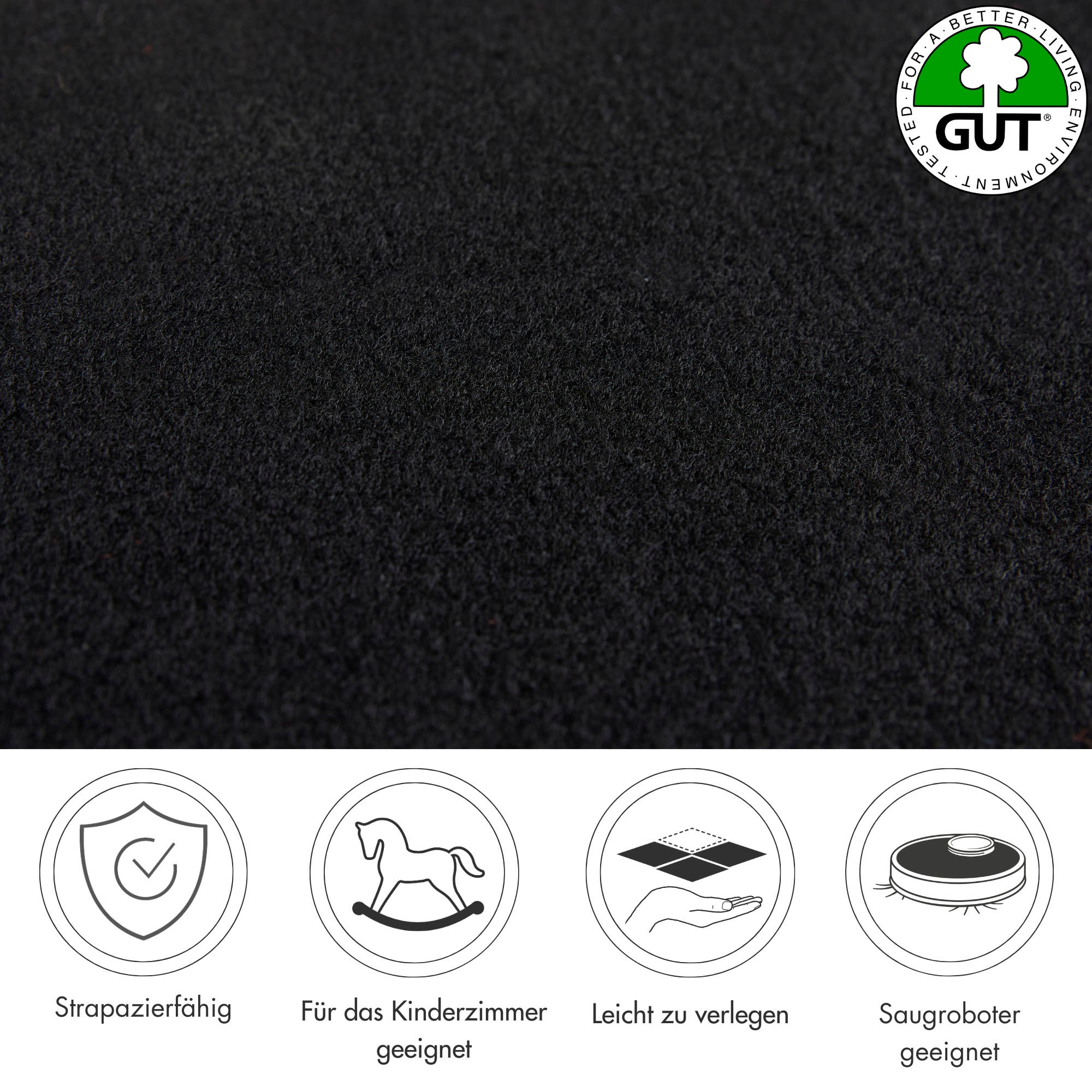 Andiamo Teppichboden »Sina, Velours, Gesamthöhe 6 mm, Made in Belgium« rechteckig Uni Farben, Breite 400 cm, strapazierfähig, pflegeleicht, Wohnzimmer