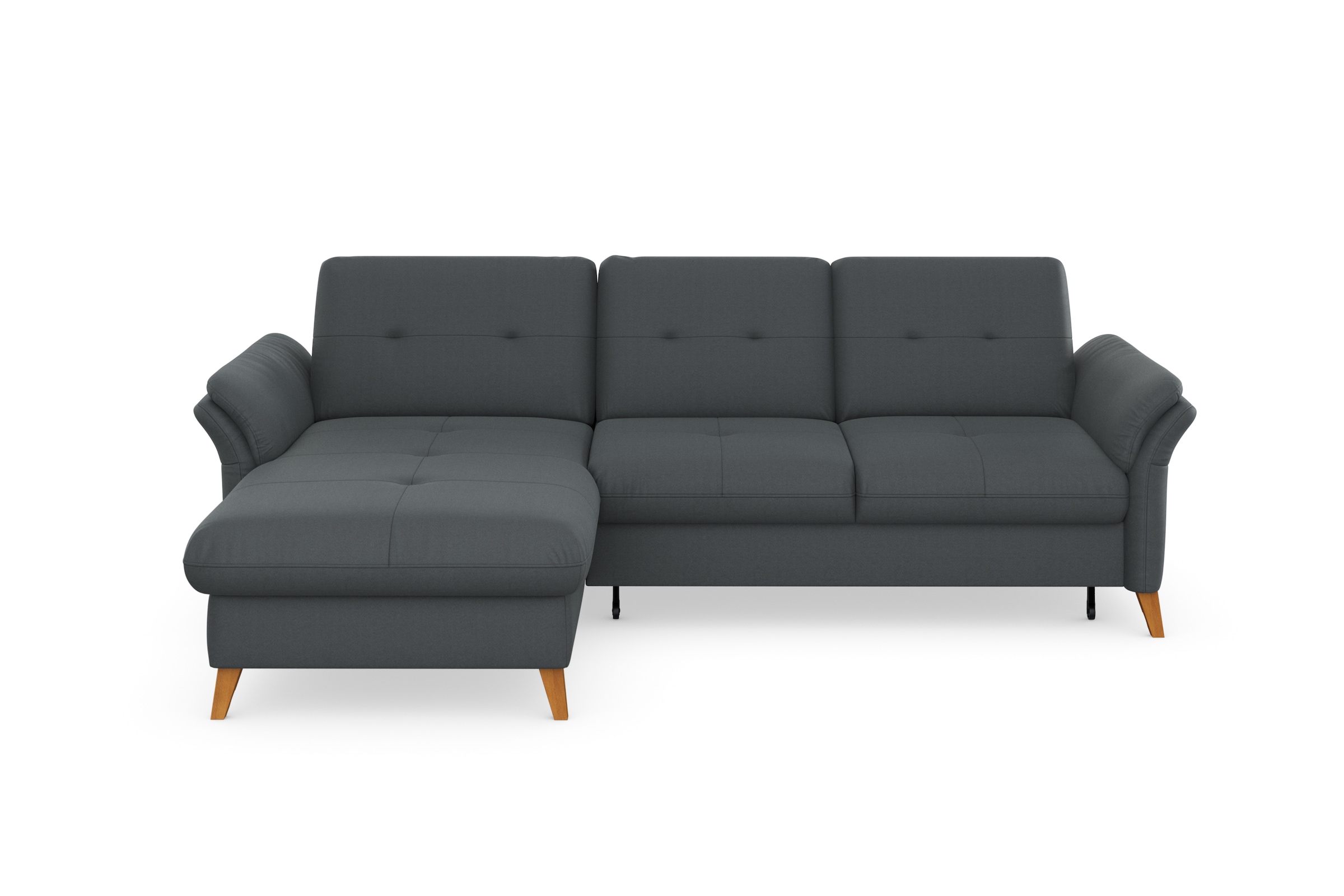 sit&more Ecksofa »Göteborg«, Sitztiefenverstellung und Federkern, wahlweise mit Bettfunktion