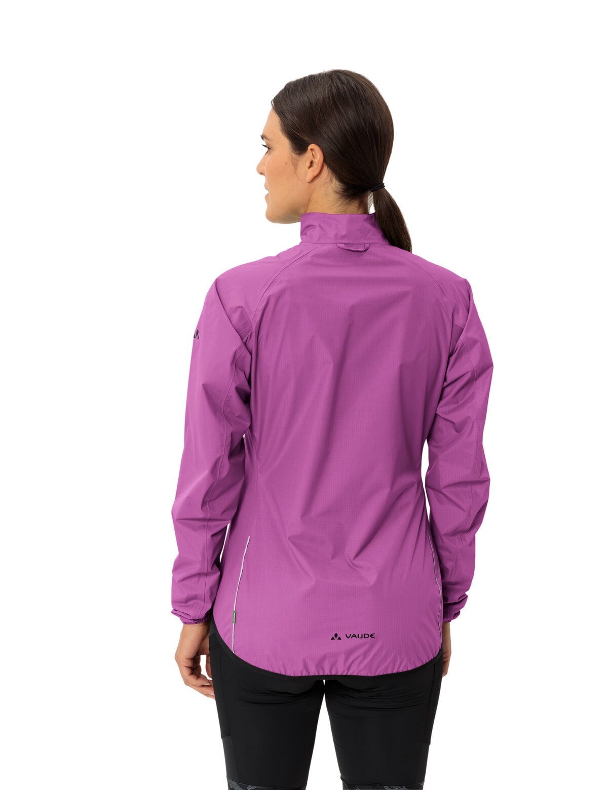 VAUDE Regenjacke »Women's Drop Jacket III« sportlicher Stil, wasserdicht mit 10000 mm Wassersäule, atmungsaktiv