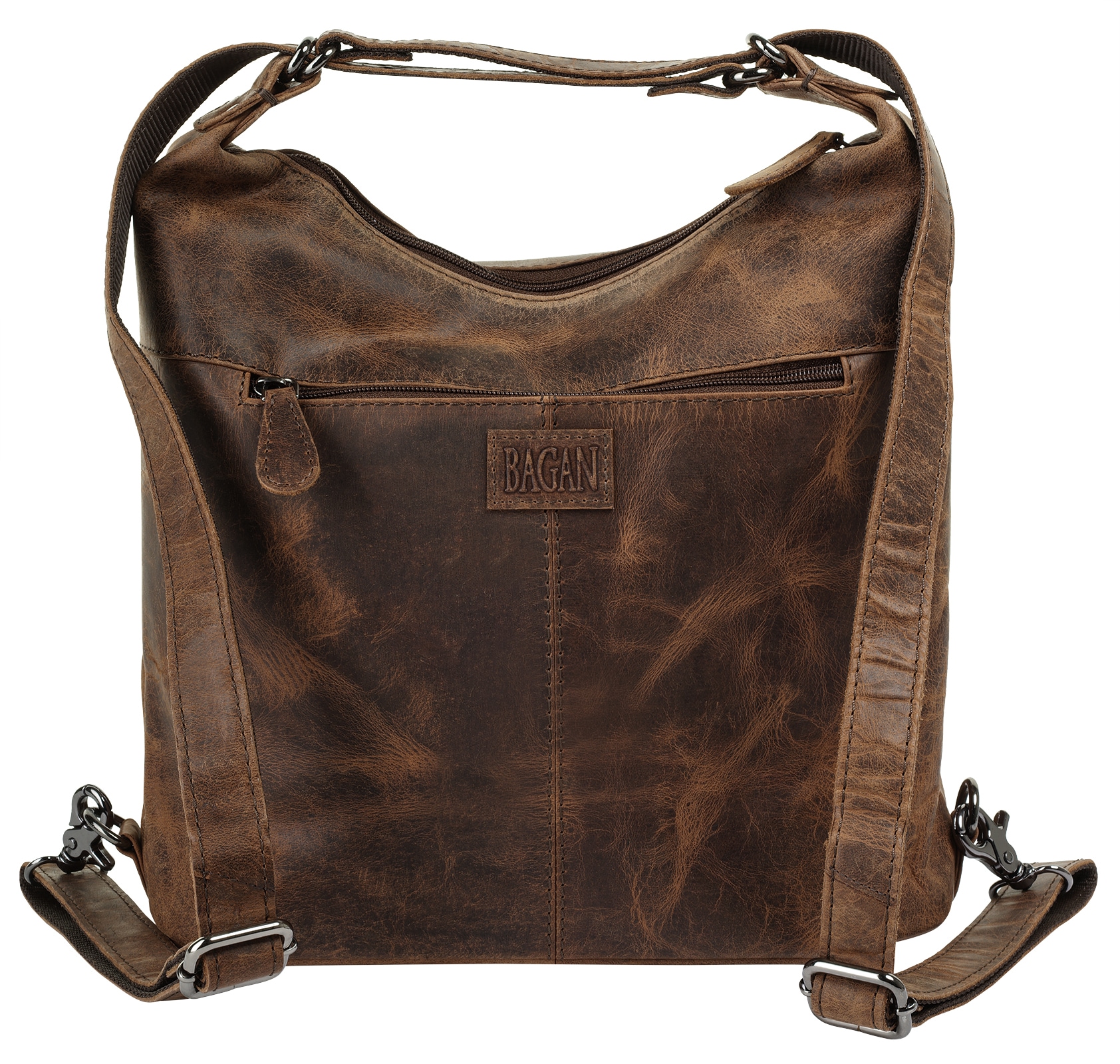 Bagan Cityrucksack, echt Leder