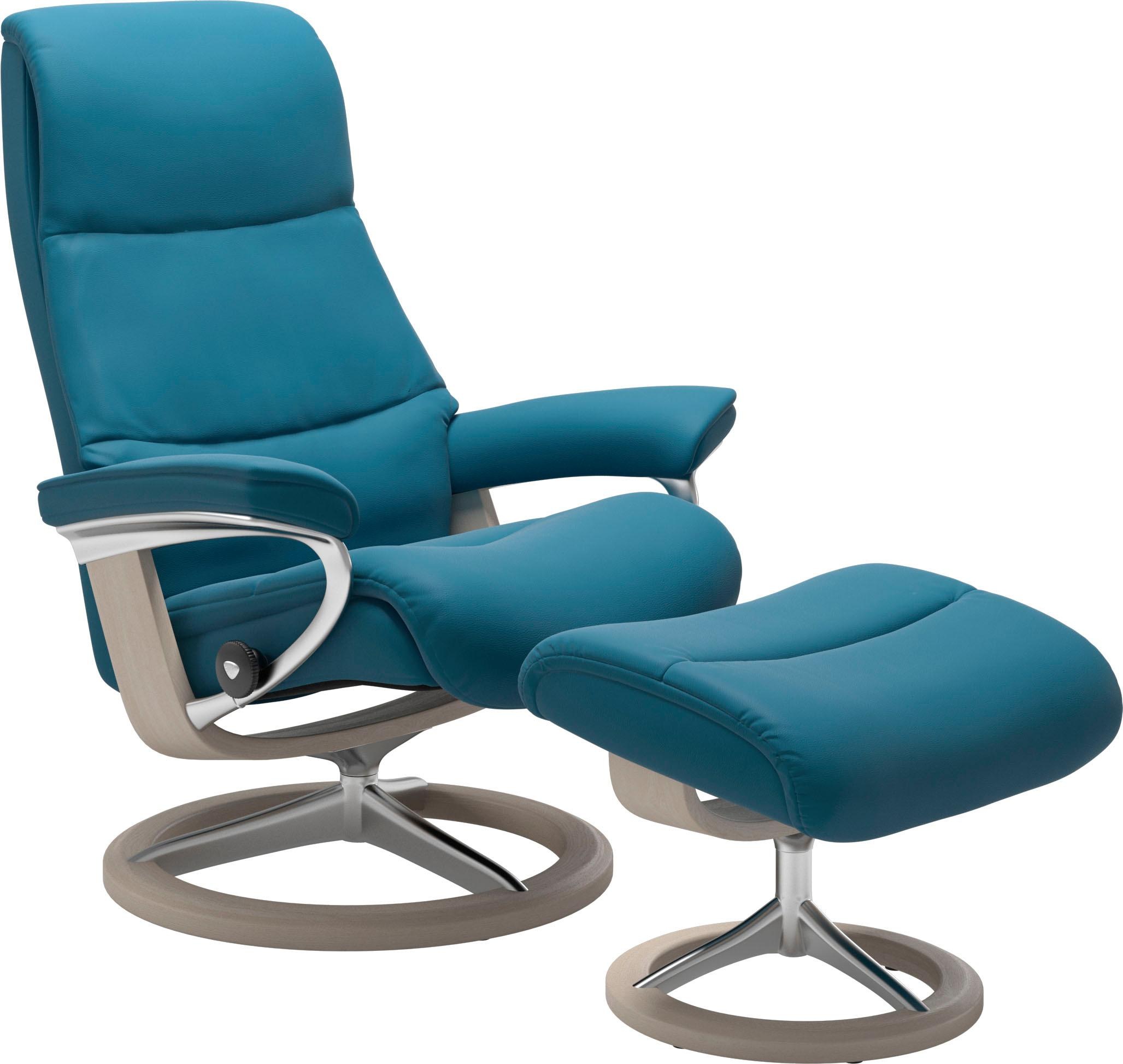 Stressless® Fußhocker »View«, mit Signature Base,Gestell Whitewash