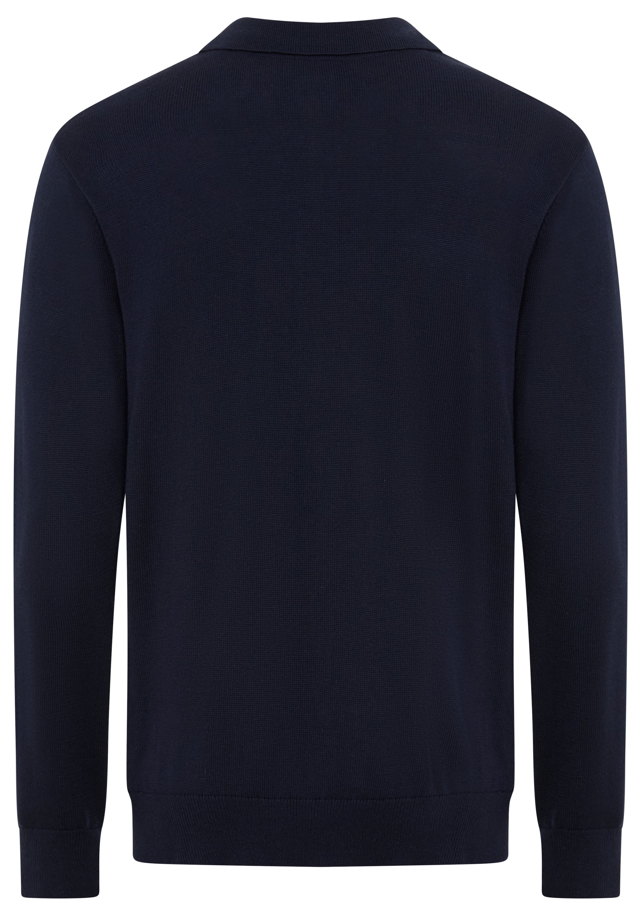 Bruno Banani Polokragenpullover, mit Reißverschluss und Brusttasche