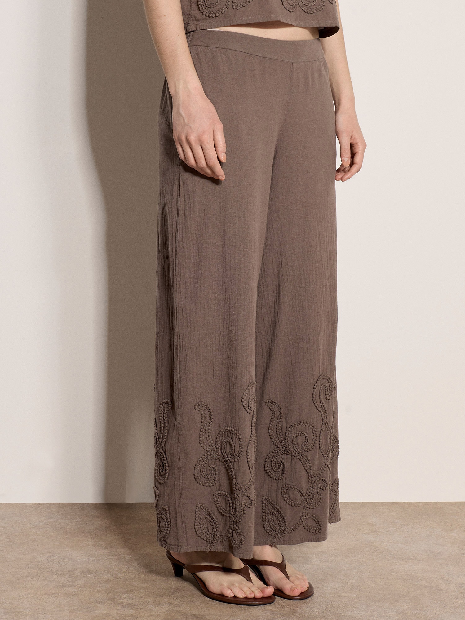 Apricot Marlene-Hose »Hose«  Stickerei