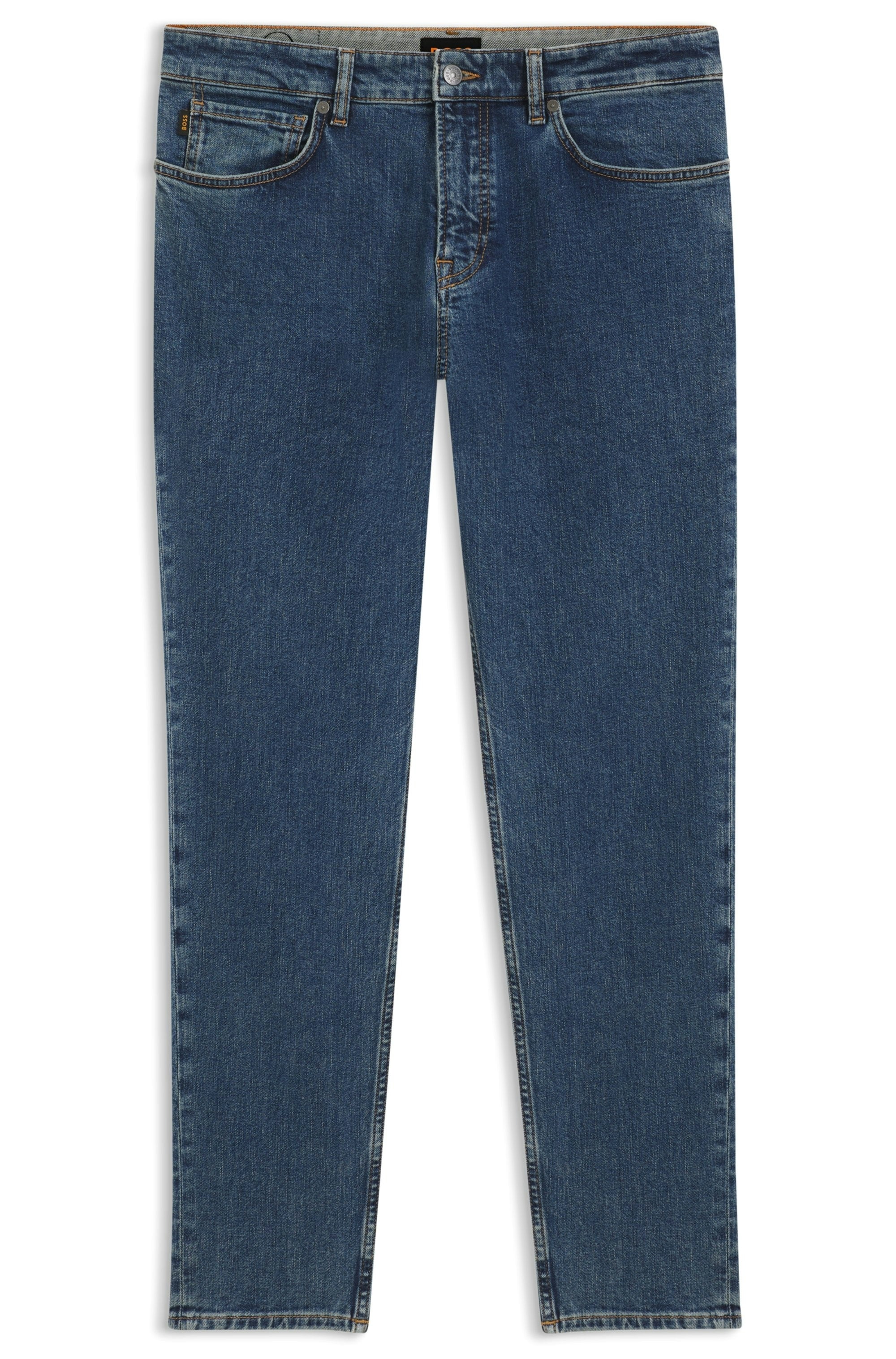 BOSS ORANGE Tapered-fit-Jeans »Onyx Comfor Fit Denim« Regular Tapered Fit, Stretch-Denim, Mittlere Bundhöhe