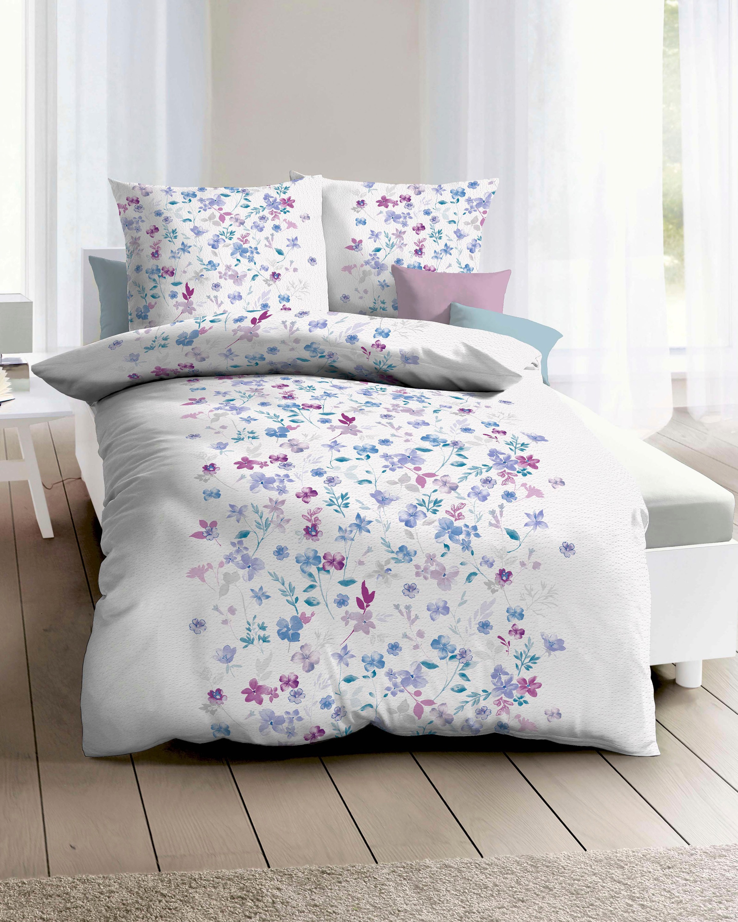 Kaeppel Bettwäsche »Angélique«, mit zartem Blumenprint
