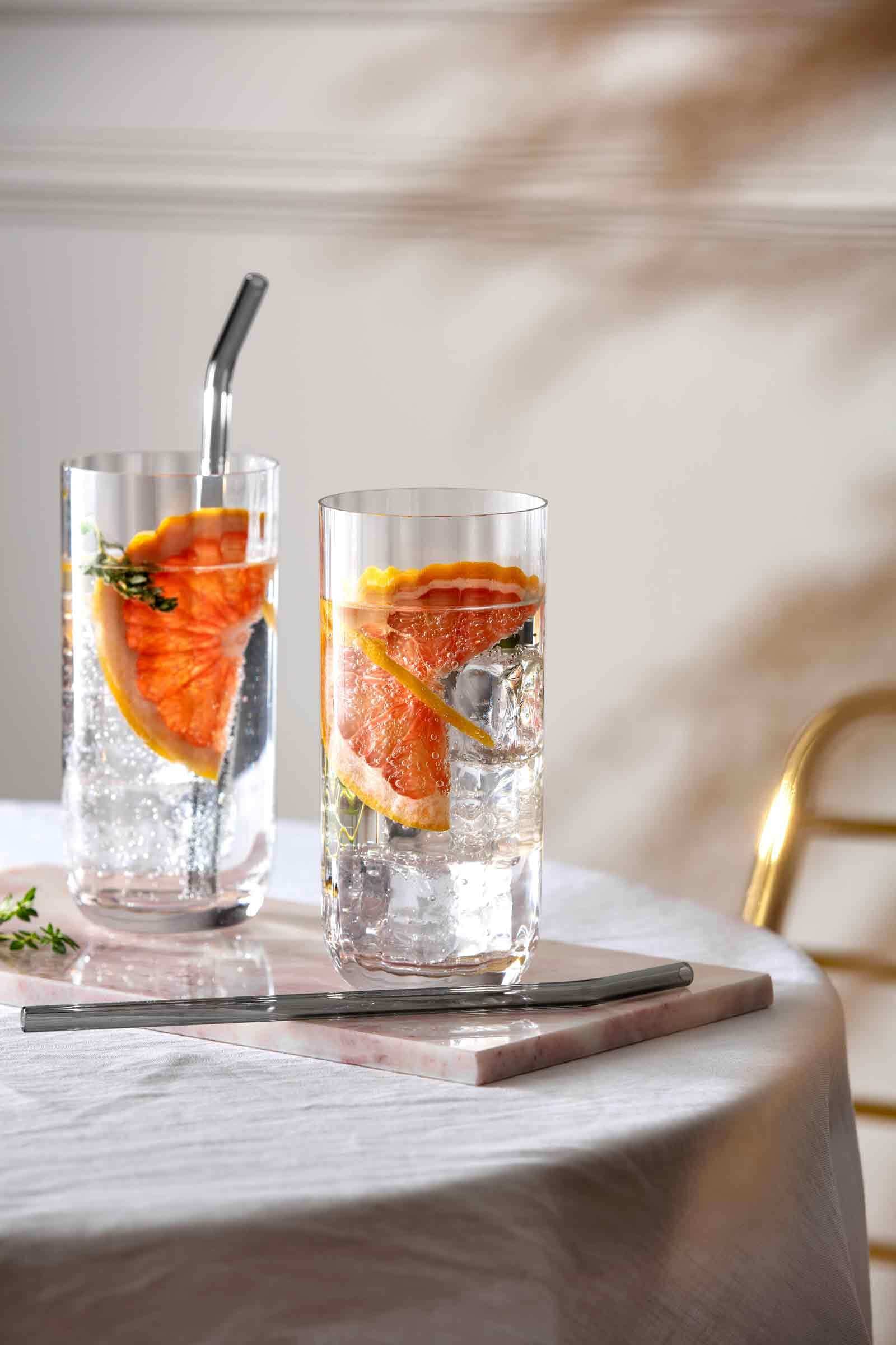 Villeroy & Boch Longdrinkglas »Longdrinkgläser Rose Garden 300 ml 4er Set transparent«