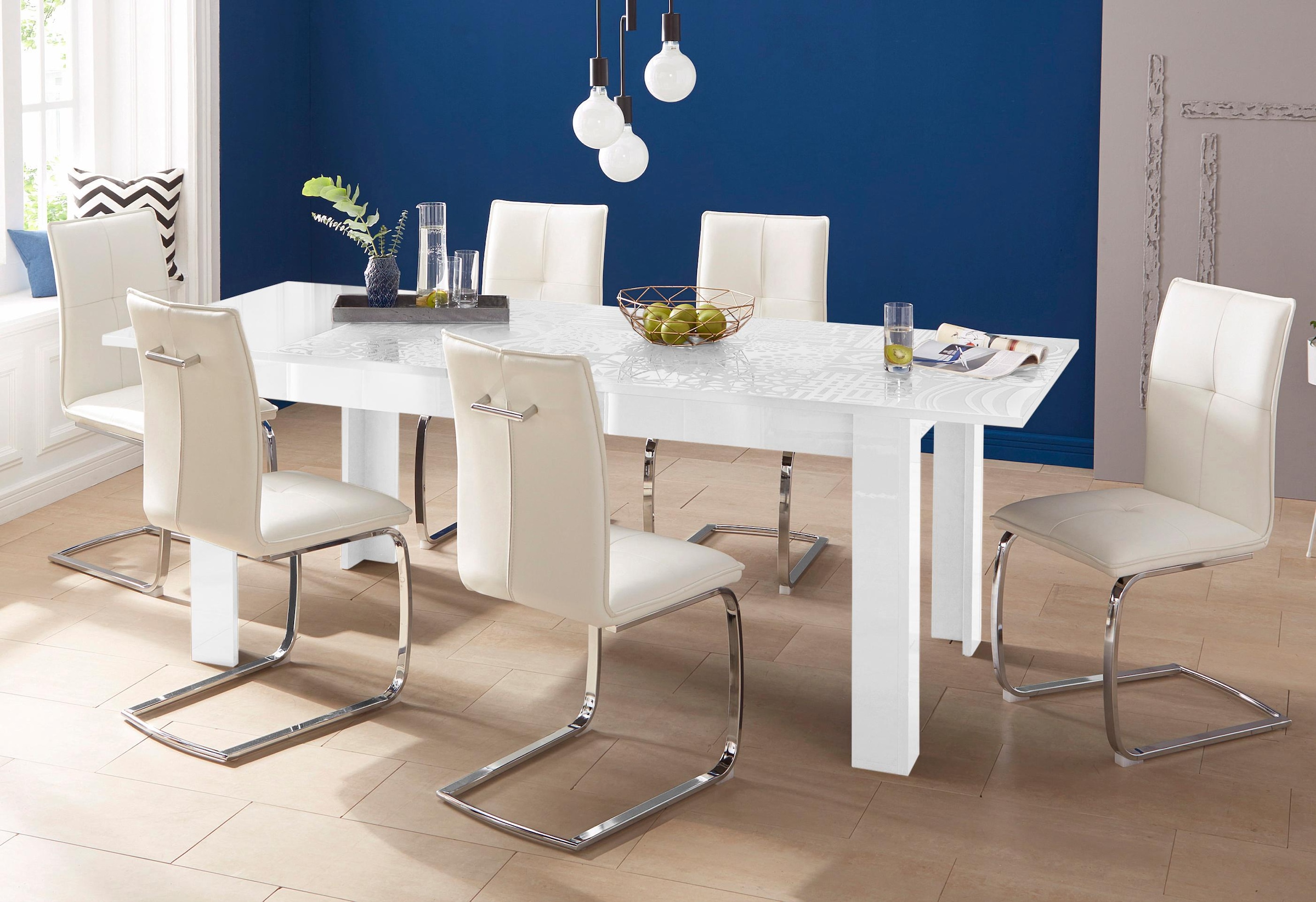 INOSIGN Esstisch »Miro«, Breite 180 cm mit oder ohne Ansteckplatten