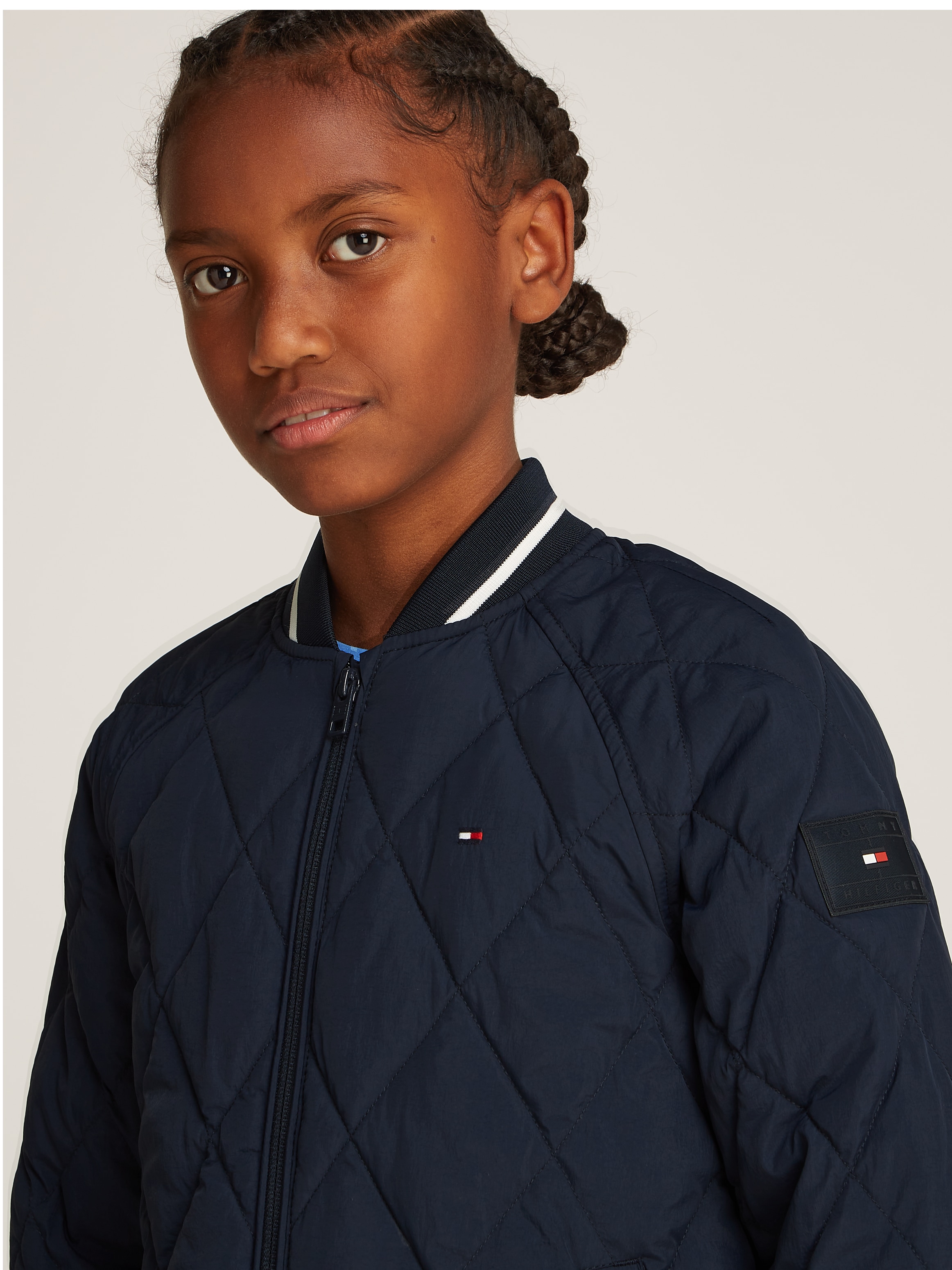 Tommy Hilfiger Steppjacke »U QUILTED JACKET«, mit wärmender Wattierung