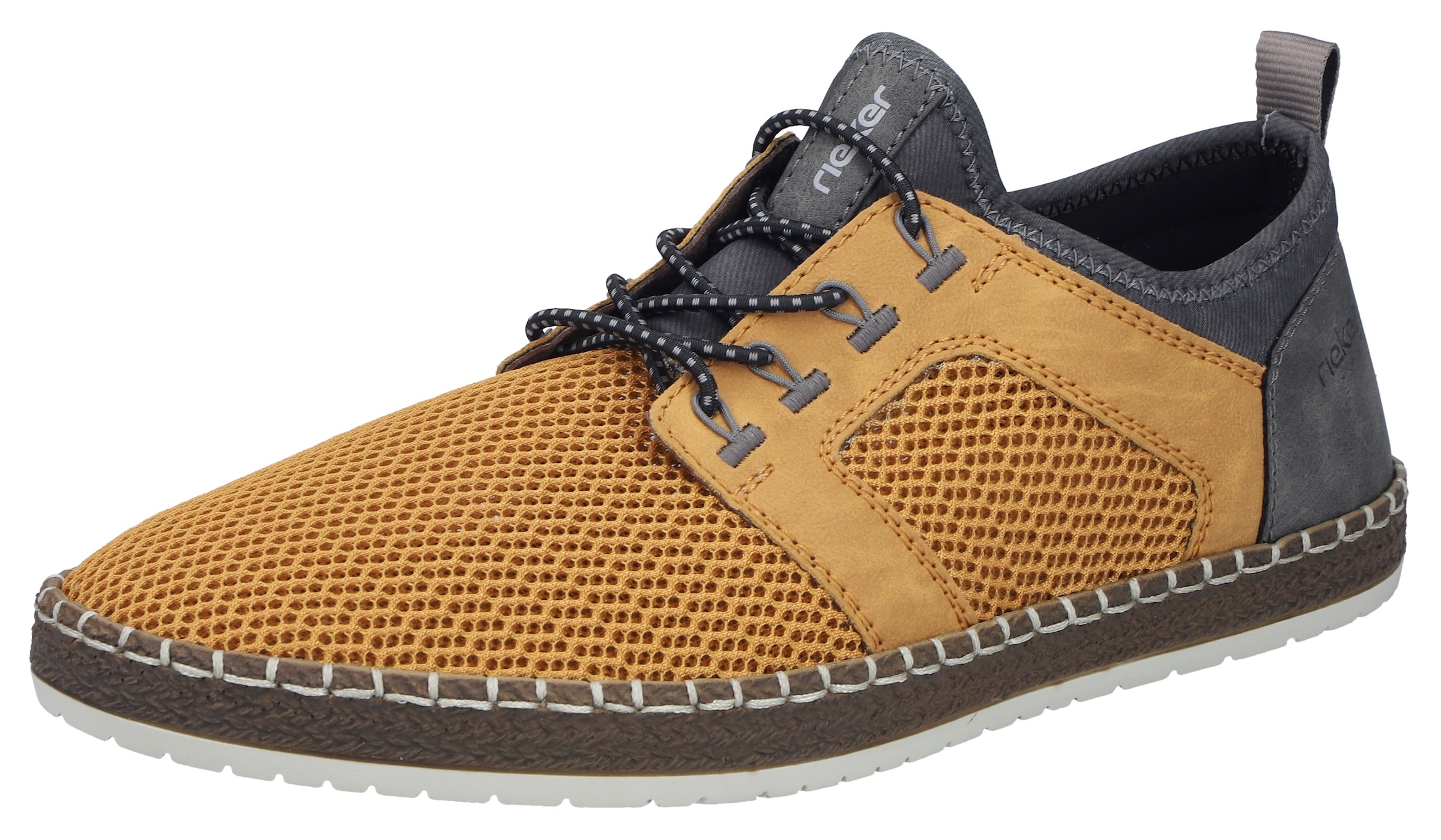 Rieker Slip-On Sneaker  Schlupfschuh, Slipper, Freizeitschuh, elastischer Einstieg, Gummizug