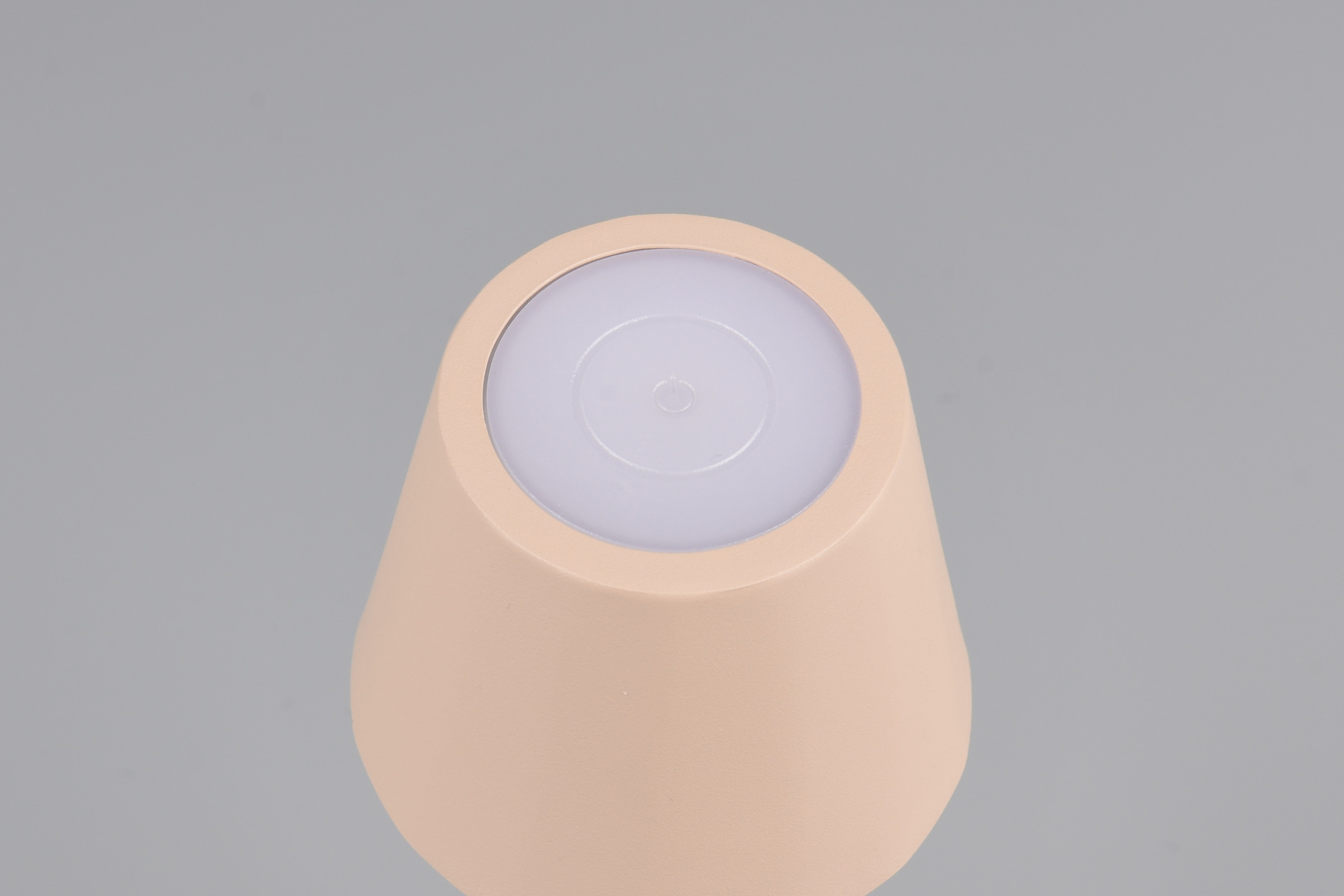 REALITY Leuchten LED Tischleuchte »DIAZ, Outdoor Akku Tischlampe Höhe 21 cm Ø 8,5 cm, IP44, Touchdimmer« LED-Board 1 Stk. Farbwechsler | warmweiß - kaltweiß CCT Lichtfarbe einstellbar 2700-6500K, 160 Lumen, 1,6W, USB Anschluss