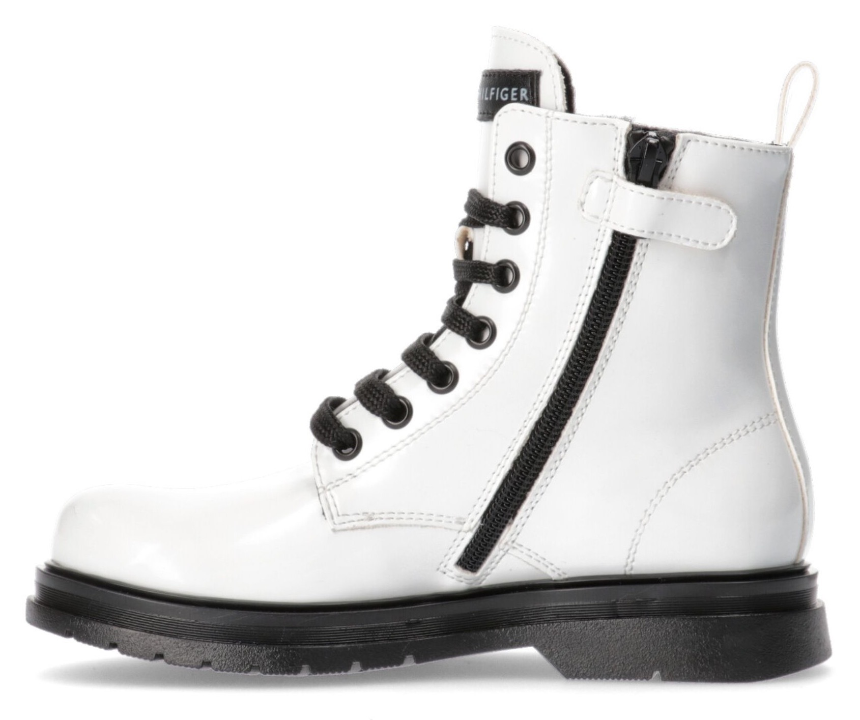 Tommy Hilfiger Schnürboots, mit Reißverschluss