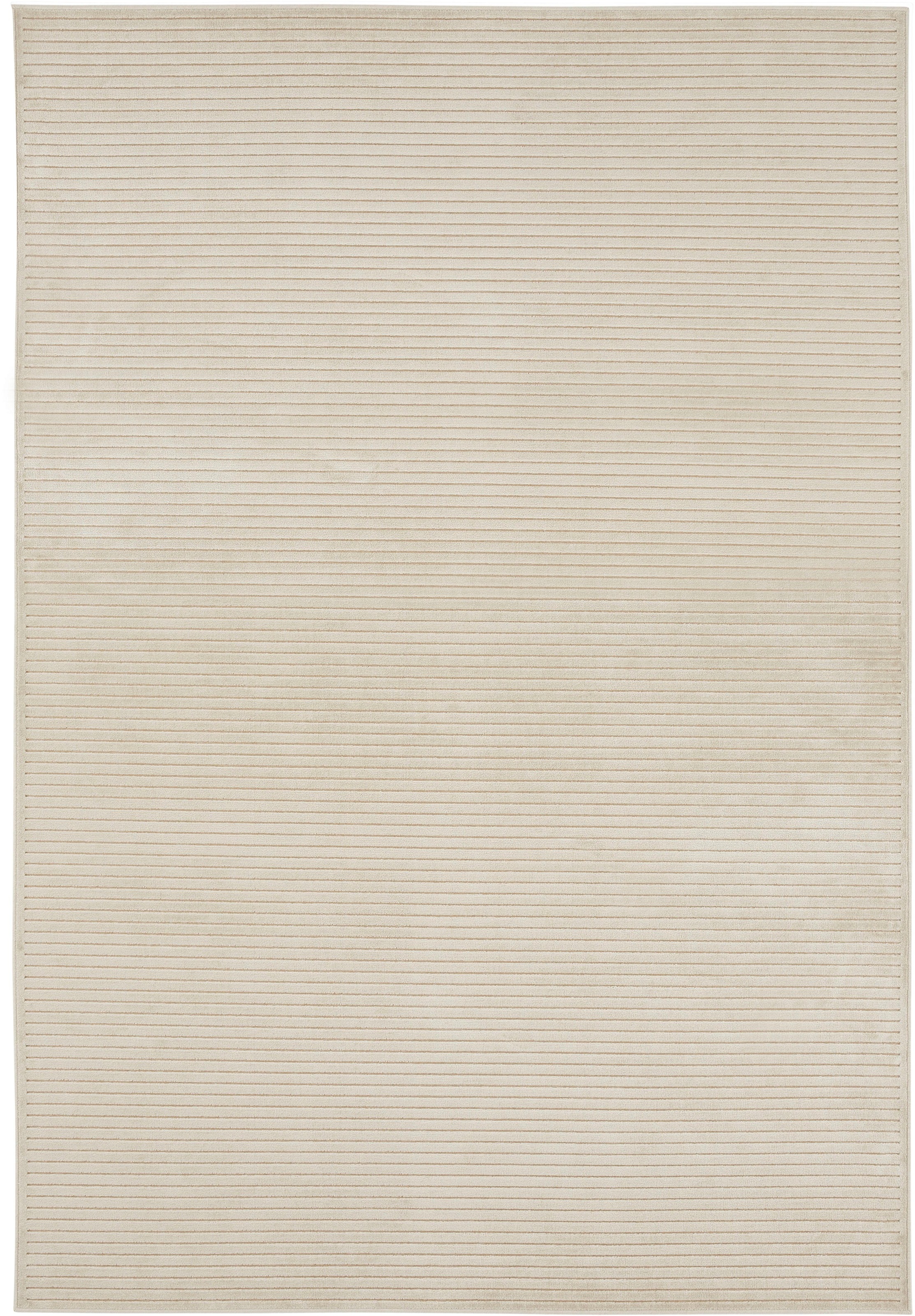 HANSE Home Teppich »Hazel«, rechteckig, 4 mm Höhe, Viskose, Relief Optik, Hoch-Tief Struktur, Robust, Pflegeleicht