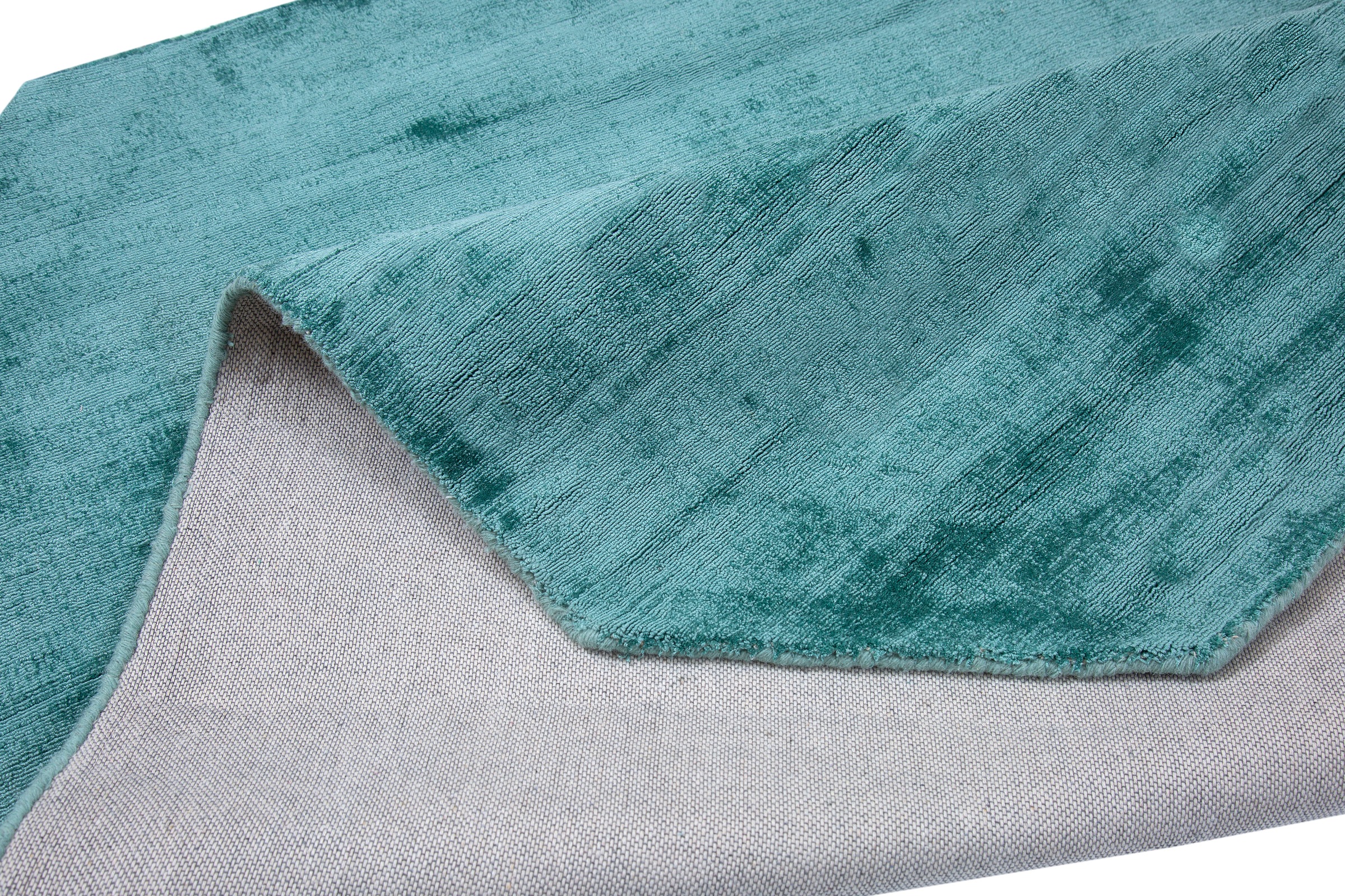 my home Teppich »Shirley«, achteckig, Handweb Teppich, aus weicher Viskose,  handgewebt, Wohnzimmer online bei OTTO