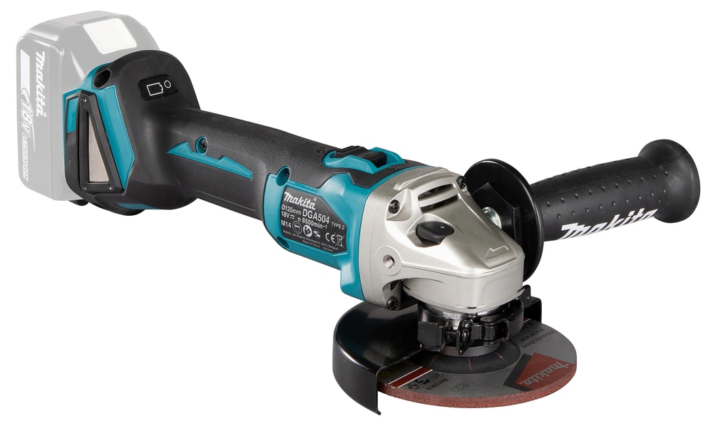 Makita Akku-Winkelschleifer »DGA504Z«, 29 mm max. Schnitttiefe, ohne Akku und Ladegerät