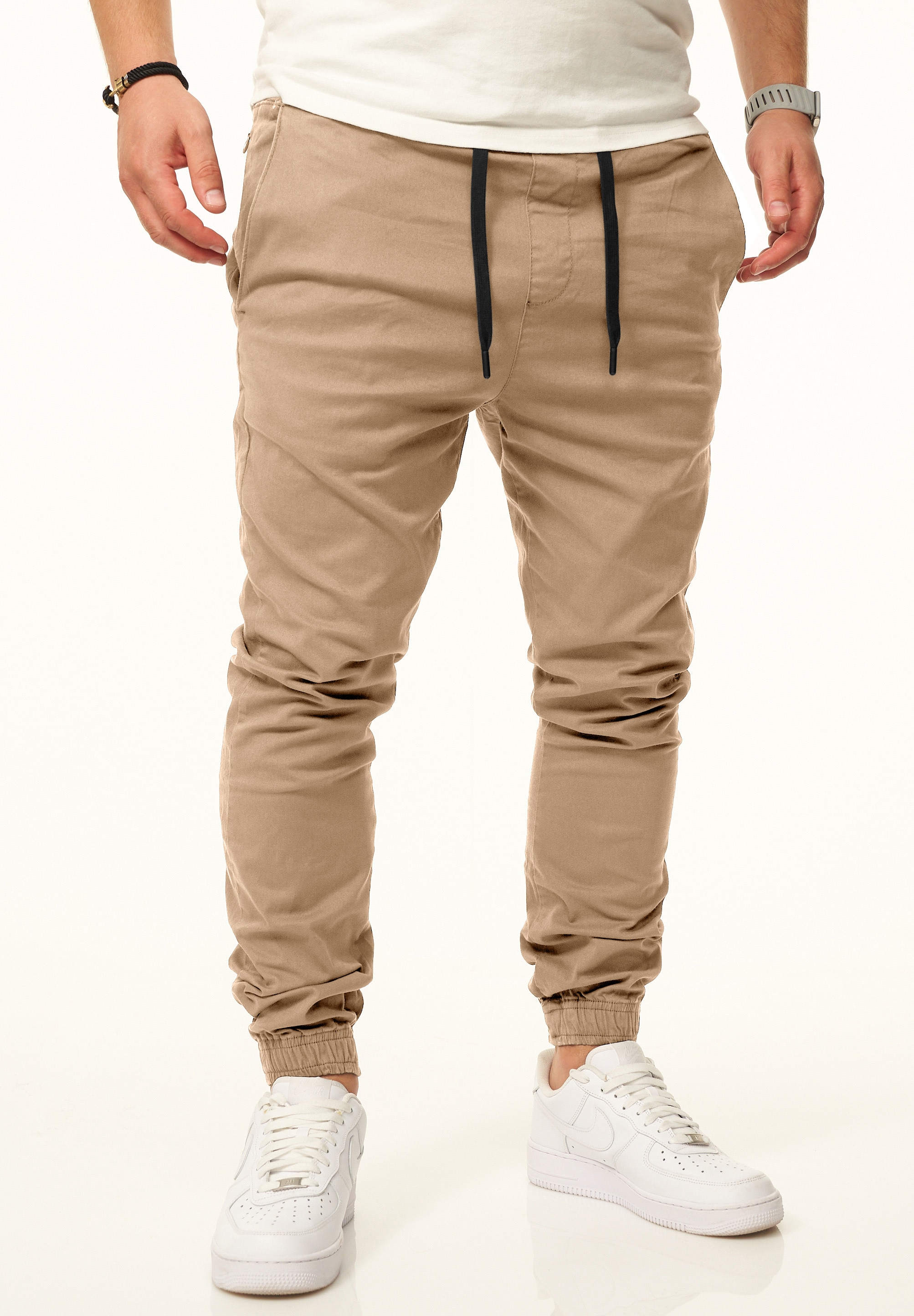 Daily Cotton Chinohose »als Jogger Jeans Freizeithose mit Gummibund«  Stoffhose im Regular-Fit mit Extra Save-Pocket
