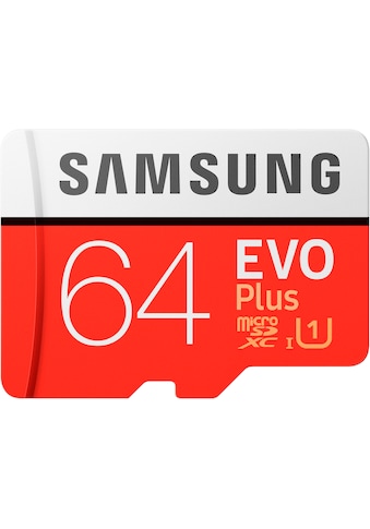 Speicherkarte »Evo Plus 64GB«, (UHS-I Class 10 100 MB/s Lesegeschwindigkeit)